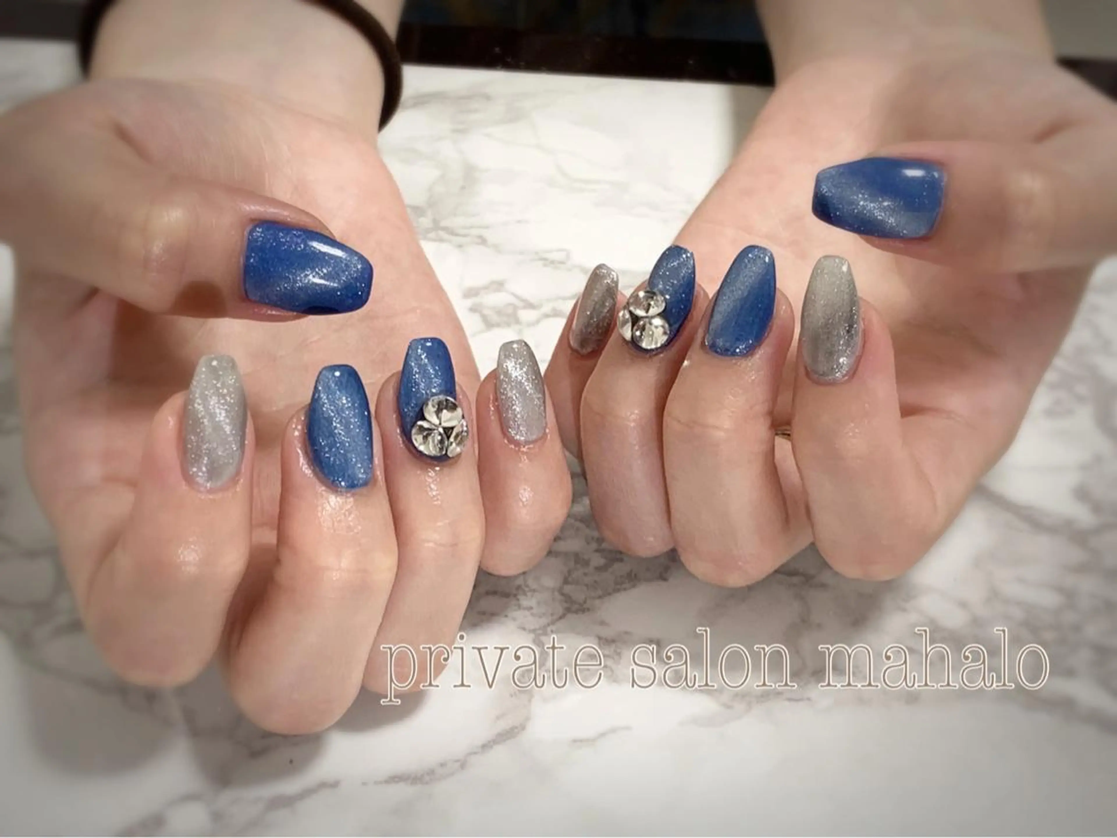 ネイル ジェルネイル マグネットネイル 💎JADE💎 齊藤沙也香のエステ・リラクイメージ