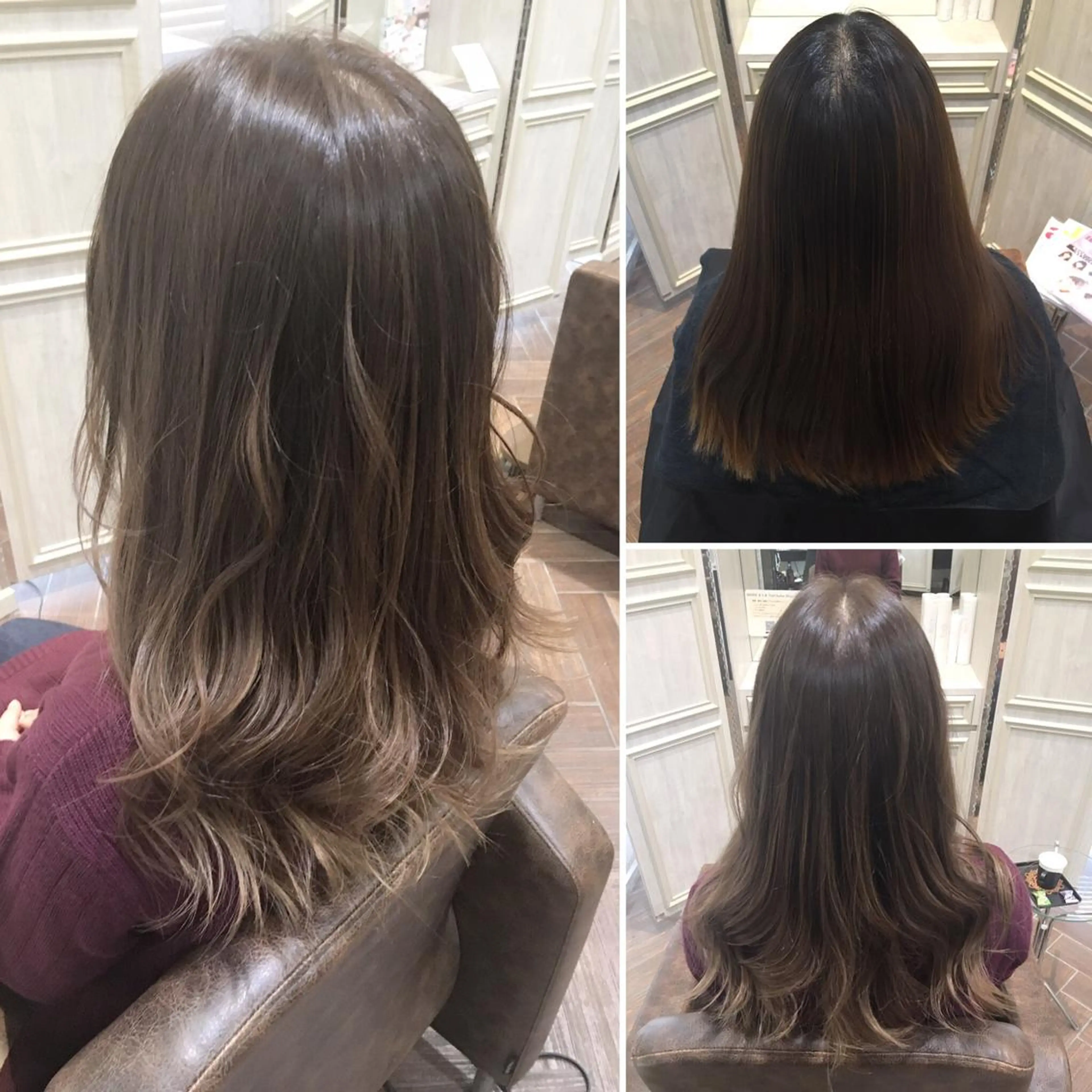 ロング カラー 髪質改善/トリート メント/益田直幸のヘアスタイル