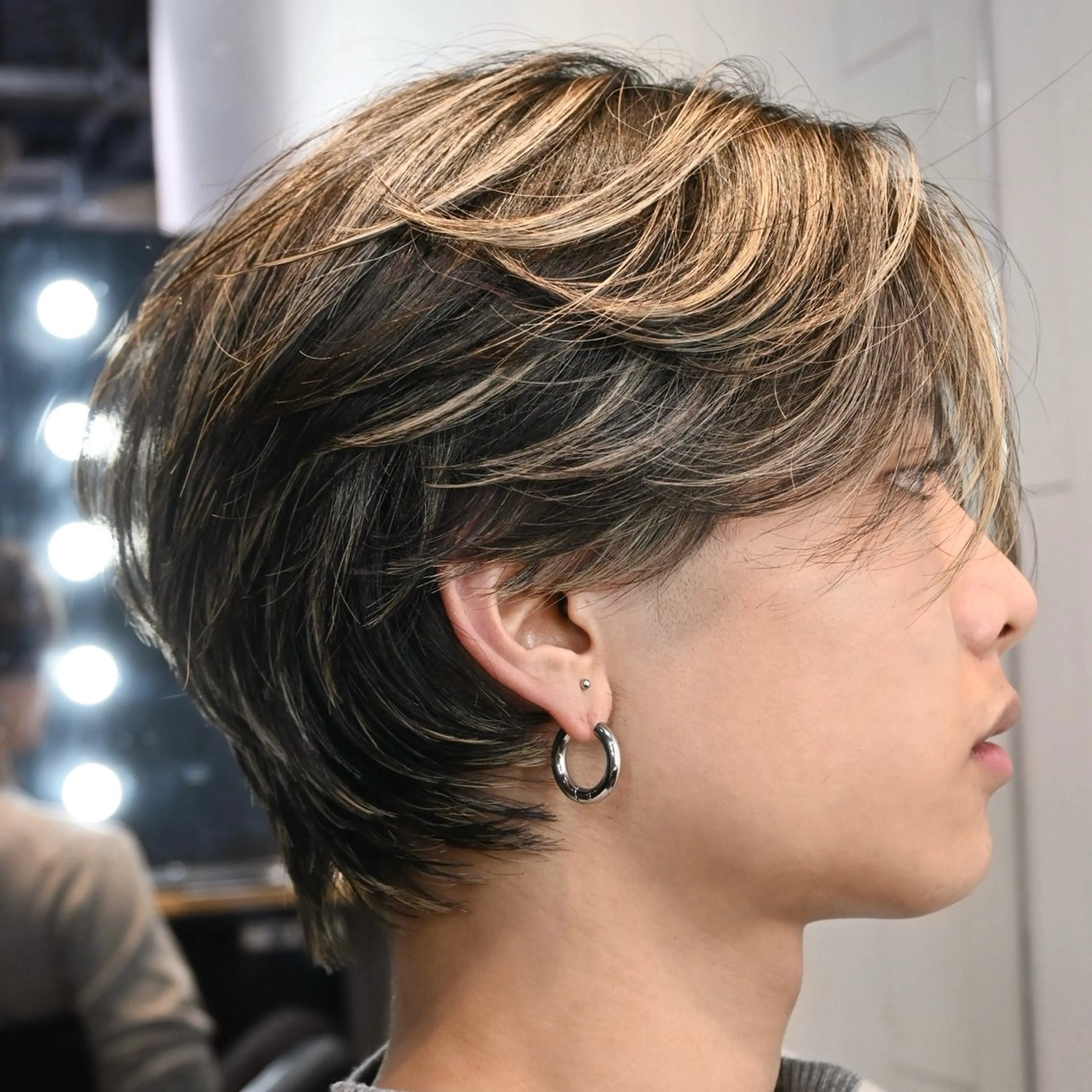 メンズ 池袋センターパート 特化✂️YUUKIのヘアスタイル