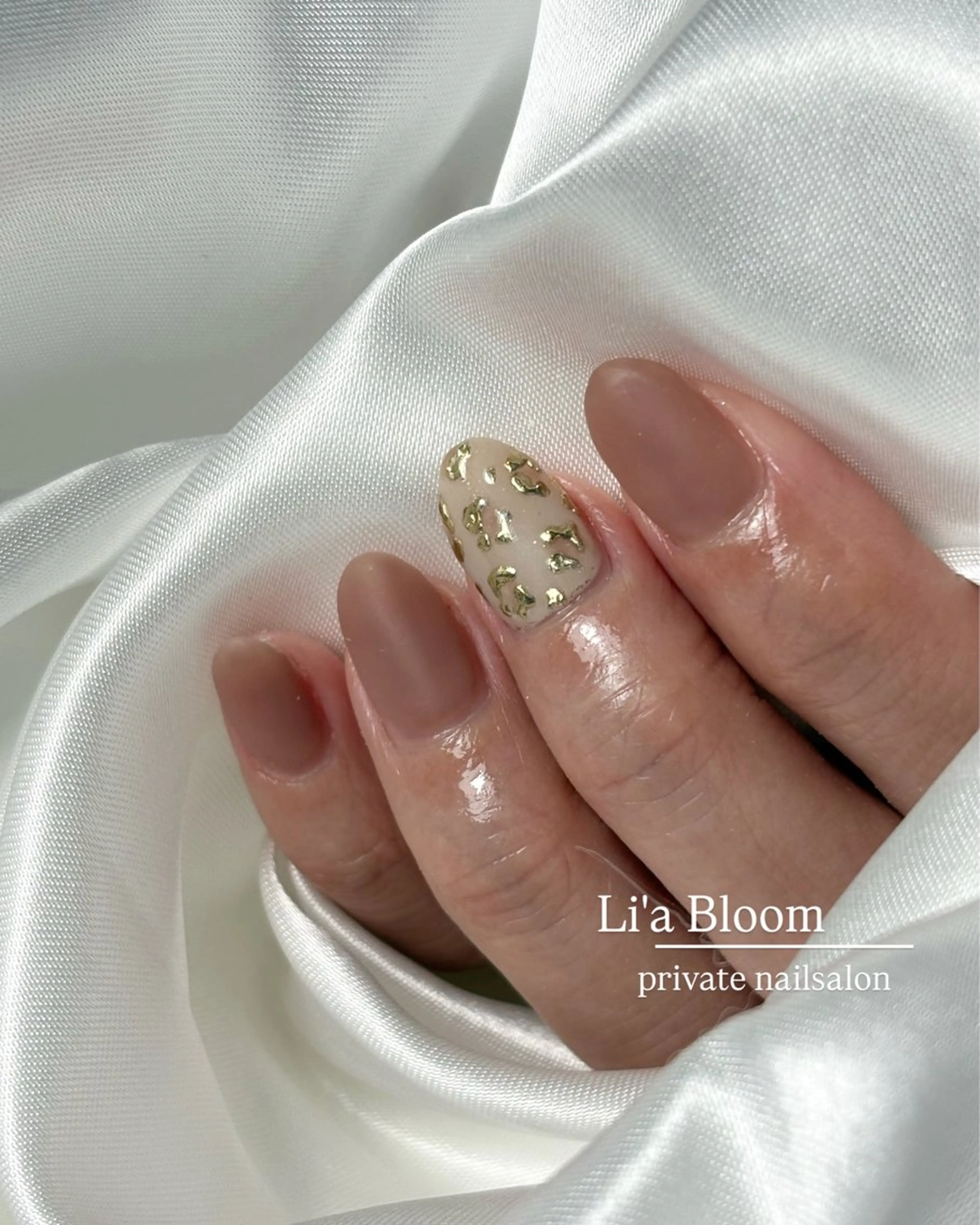 ネイル アートネイル マットネイル 持ち込み ハンドネイル Li'a Bloom所属・🦋🤍 madoka🤍のネイルデザイン