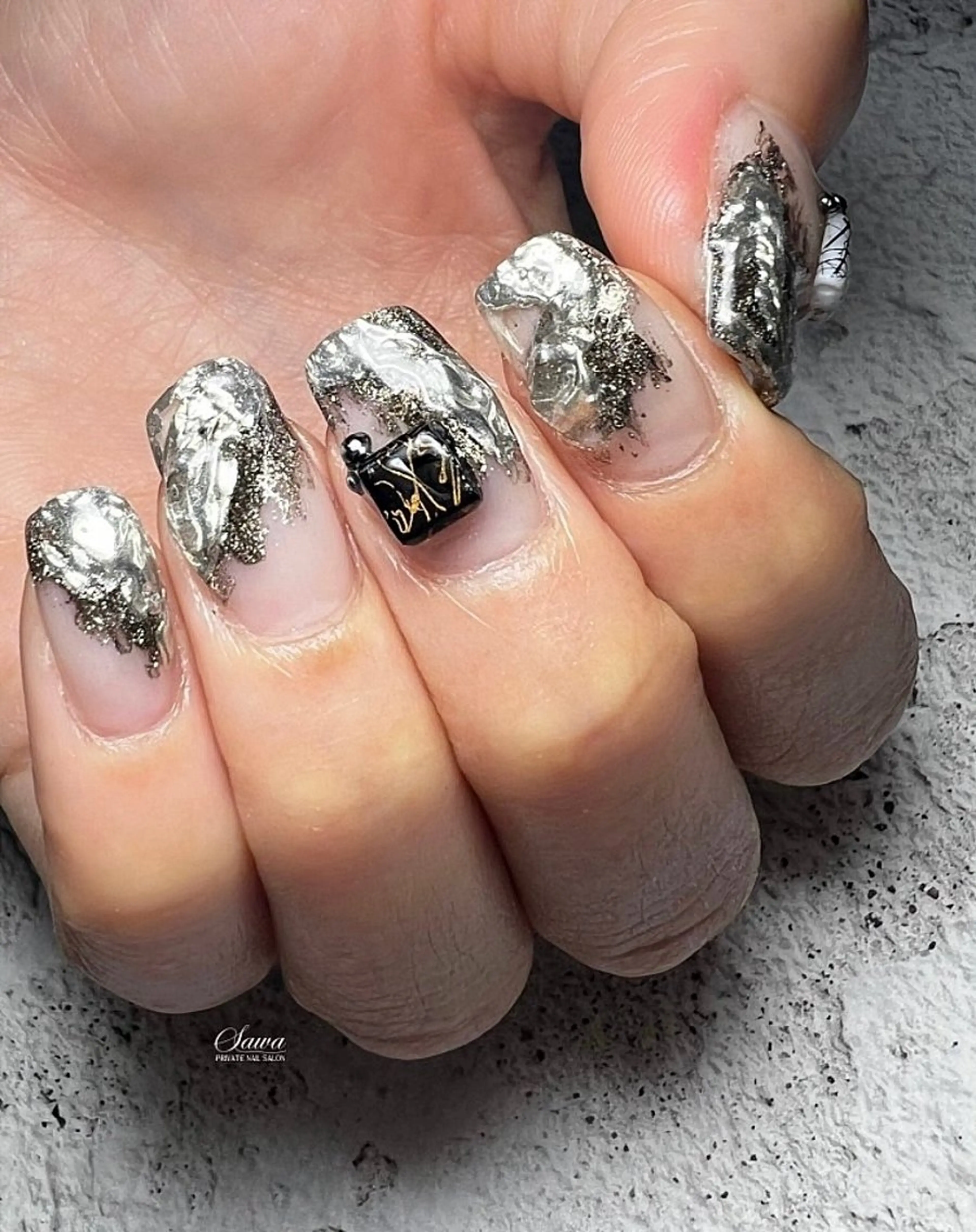 ネイル ニュアンスネイル KUON 野澤 実加のネイルデザイン