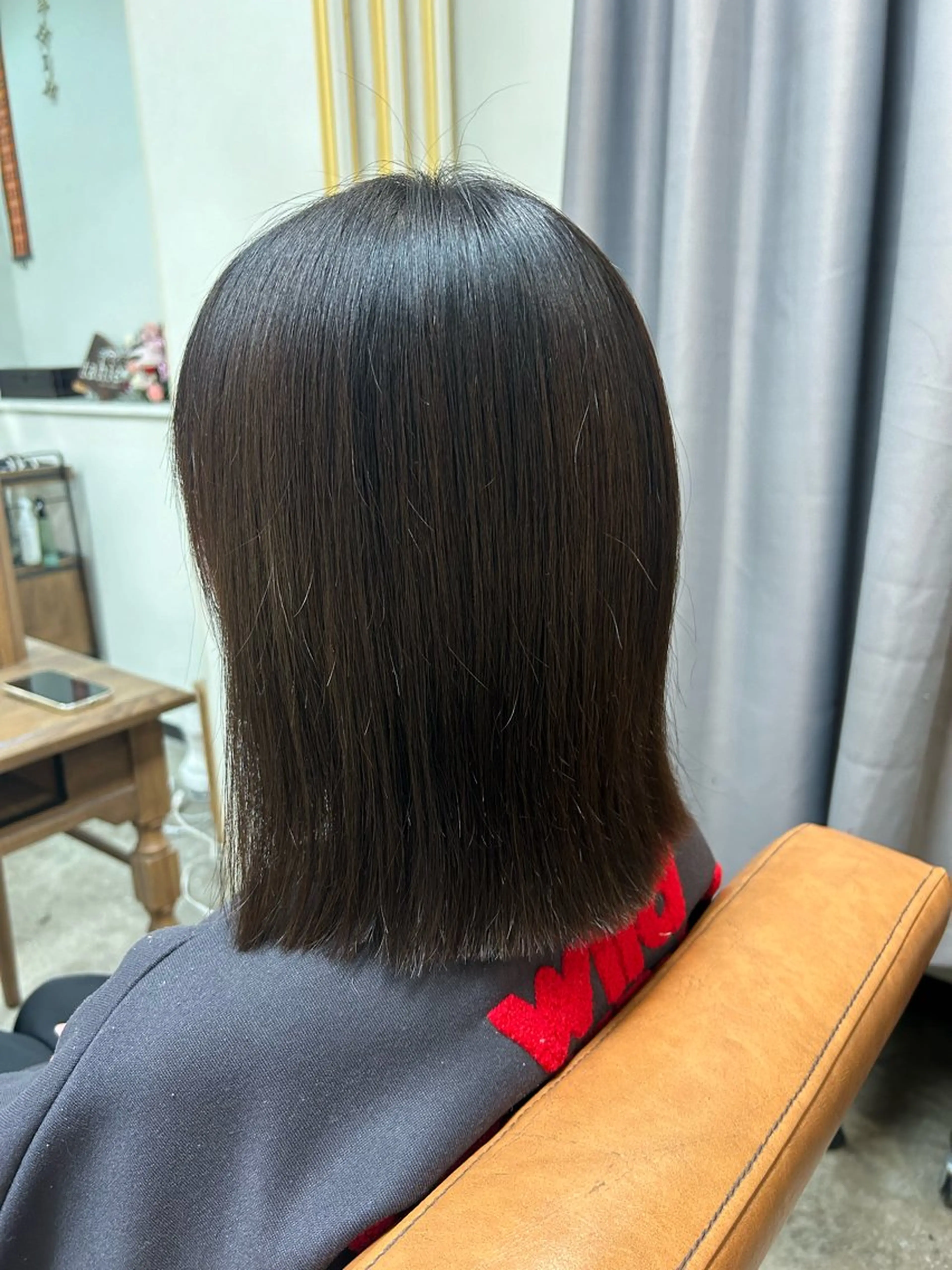 ミディアム コヤナギ ラムのヘアスタイル