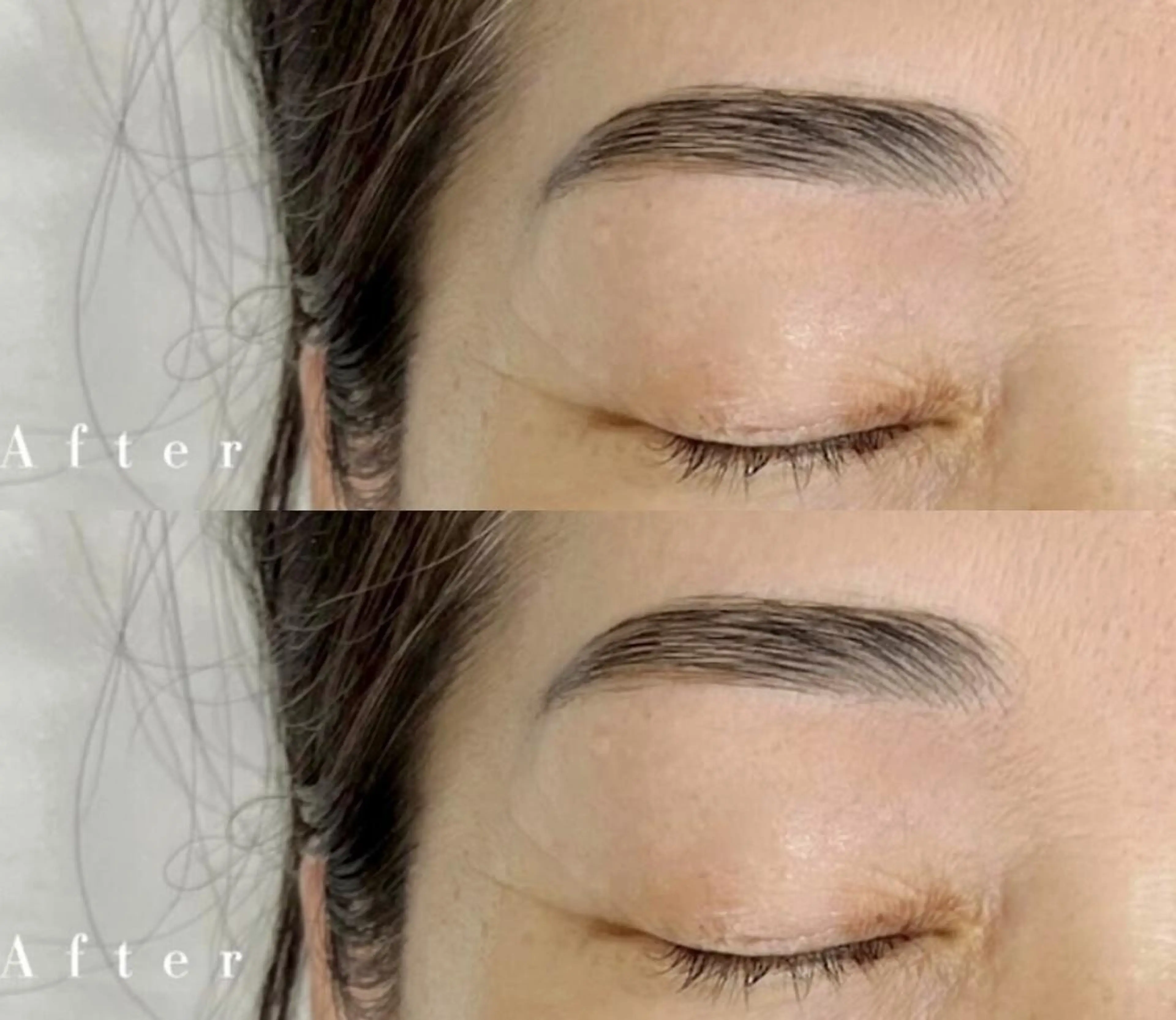 【ハリウッドブロウリフト】毛流れから変える眉毛の革新的なパーマ◎眉WAX脱毛込  ¥6980の写真