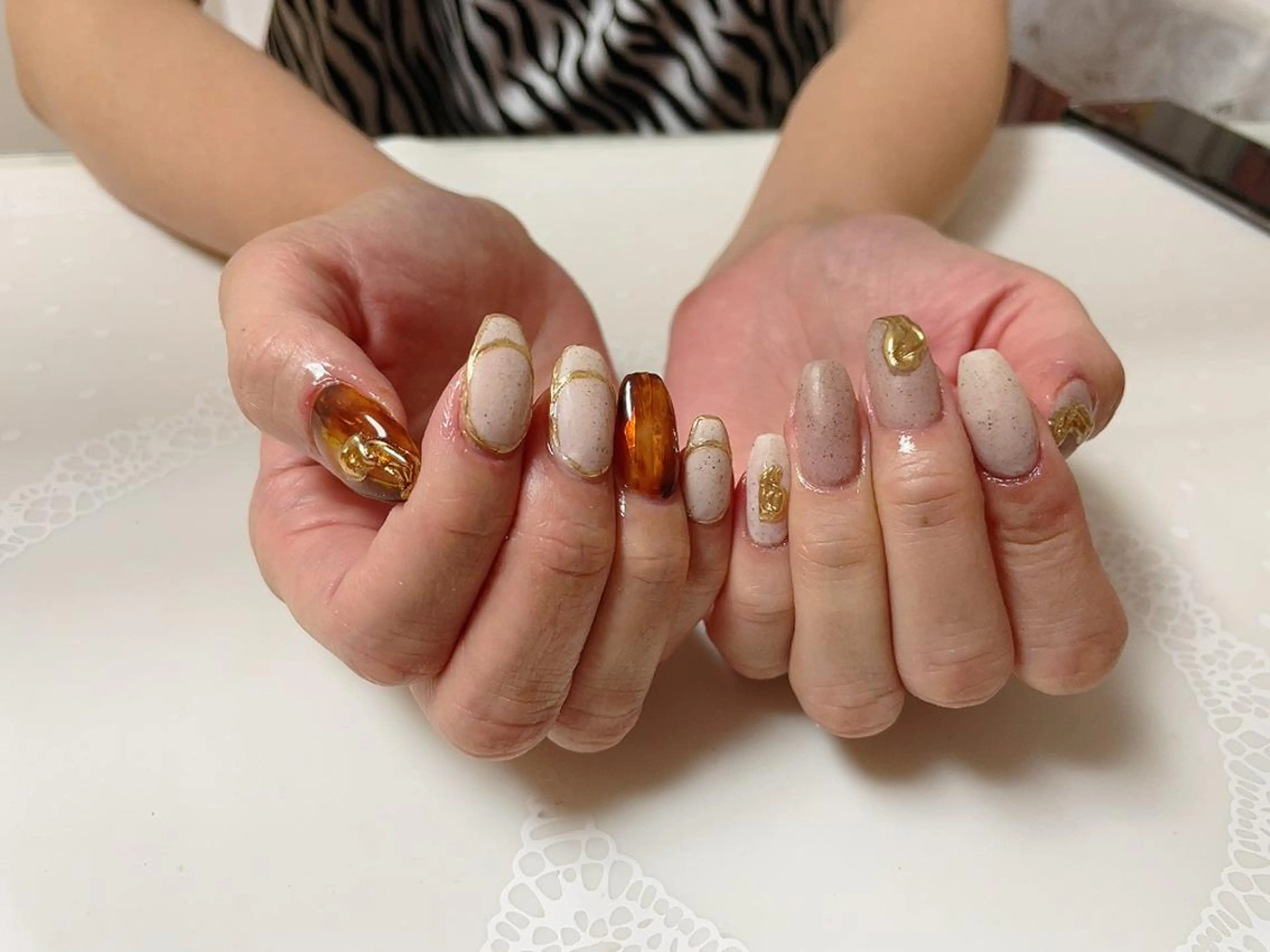 ネイル Nail華所属・武藤 理恵のネイルデザイン