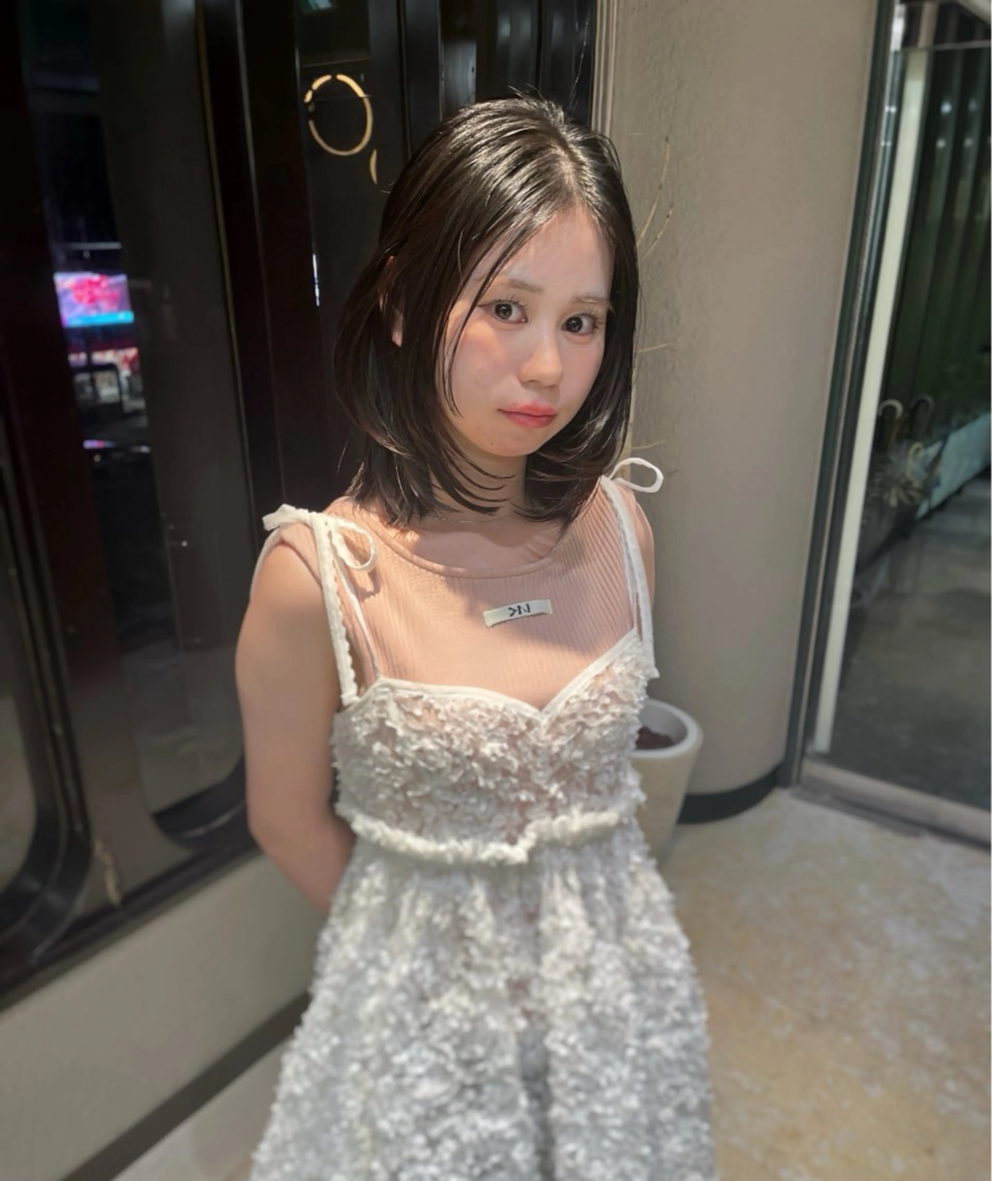 ミディアム 💖艶髪ブリーチ髪質 改善💖ケンシンのヘアスタイル