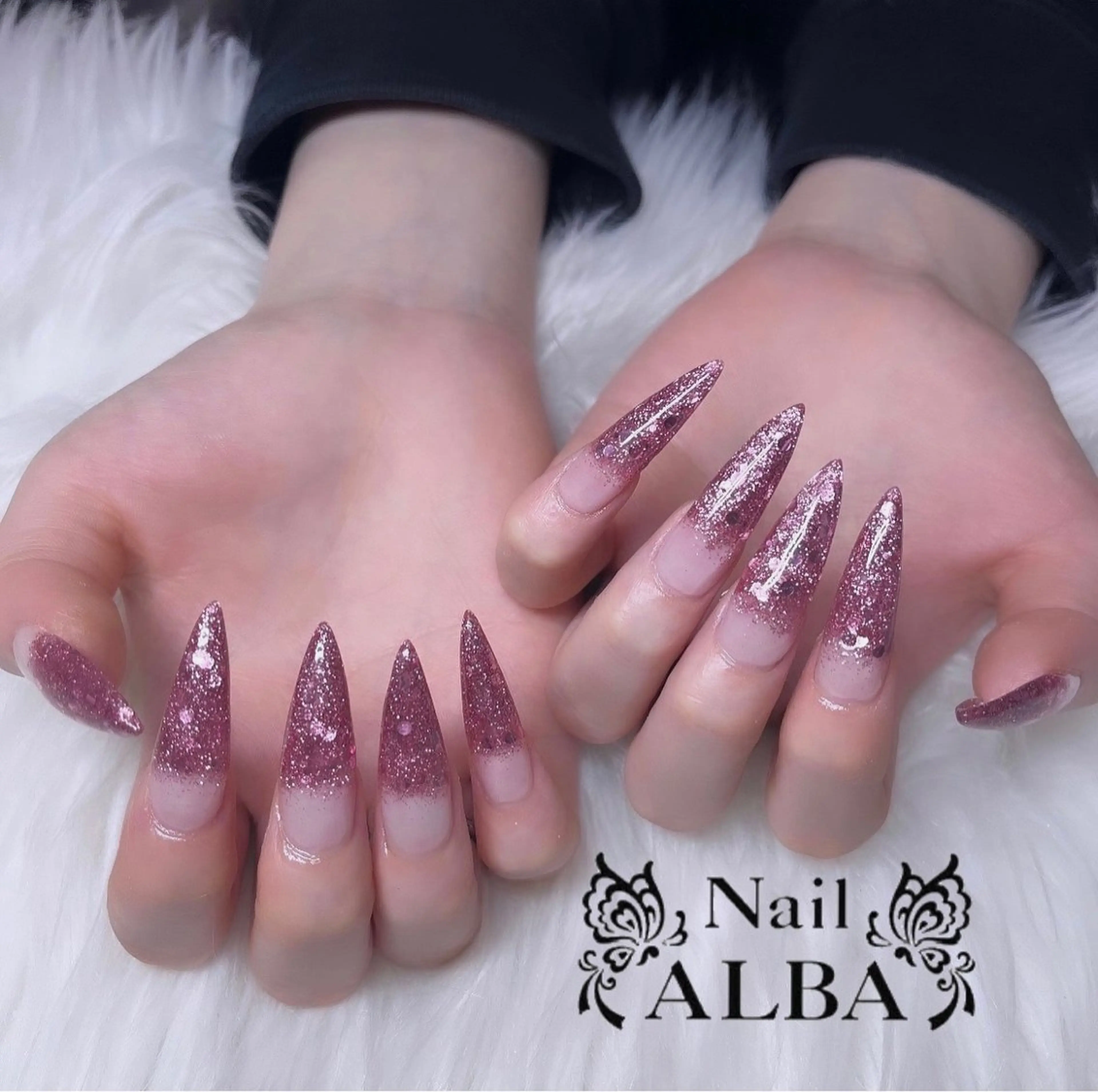 【スカルプ】❤️🔥1枚MAX❤️🔥ワンカラー・ラメグラ オフなし🙅🏻♀️の写真