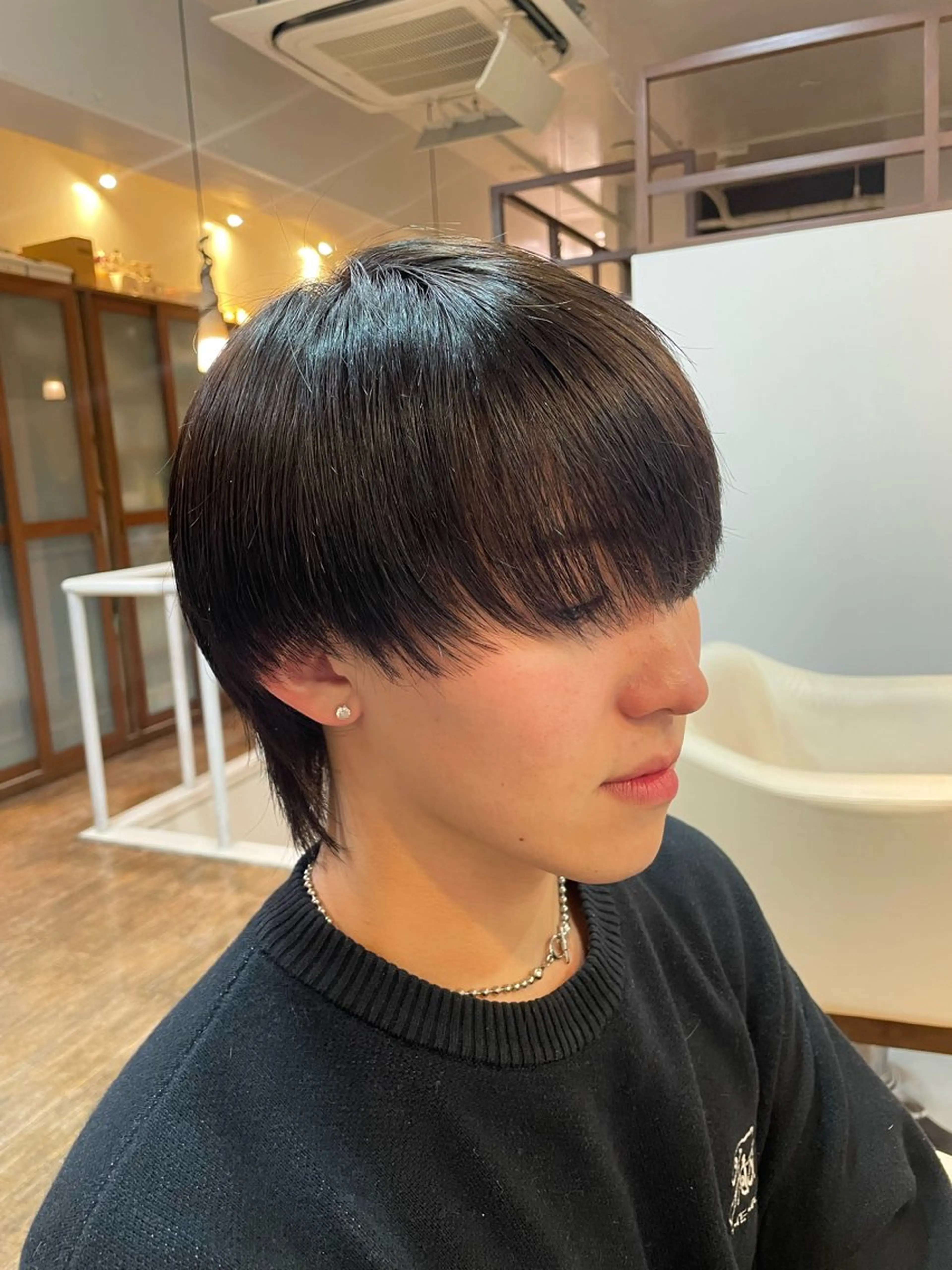 ミディアム カラー メンズ カット STUDIO 4H所属・小山功陽 /メンズスタイルのヘアスタイル