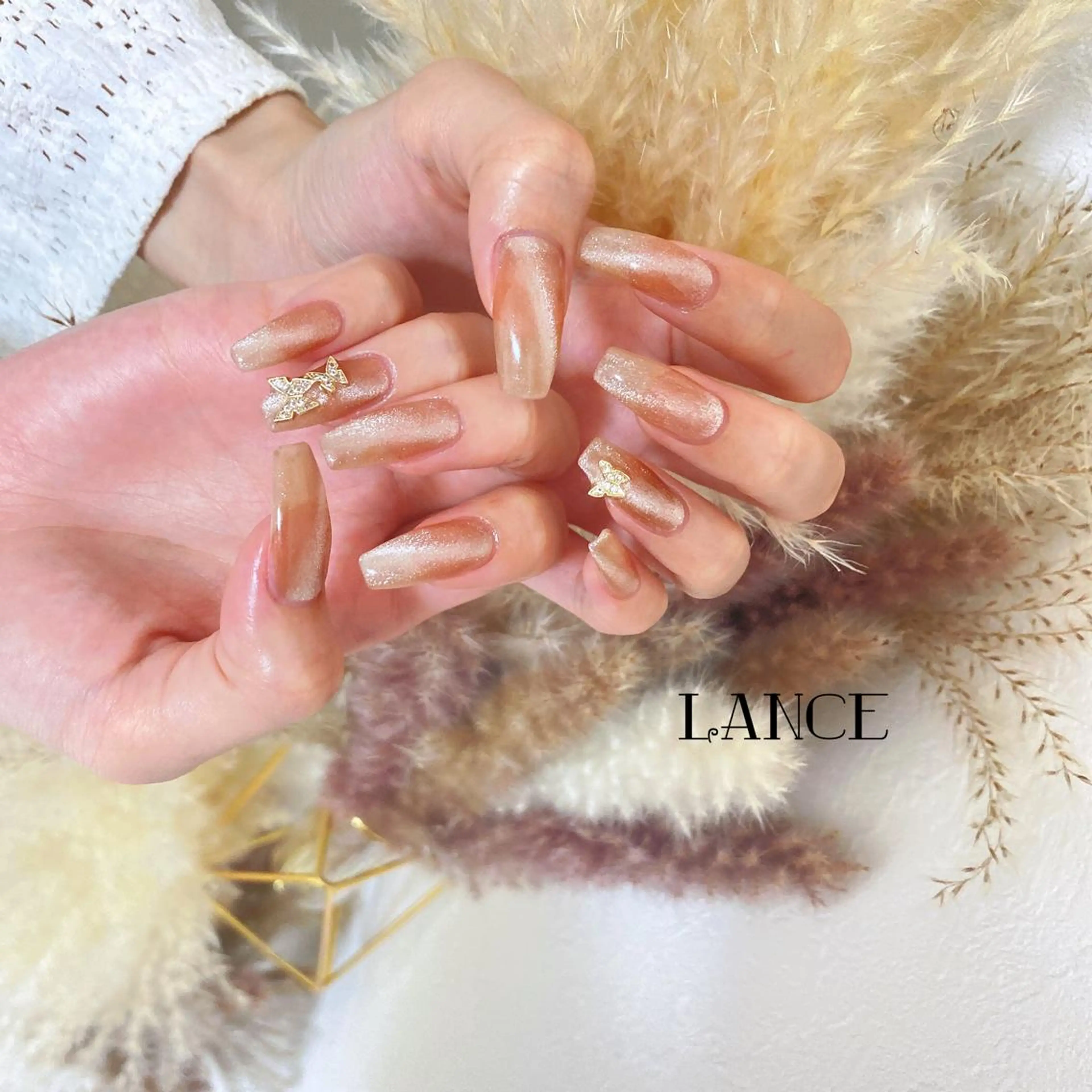 ミディアム Lance nailのネイルデザイン
