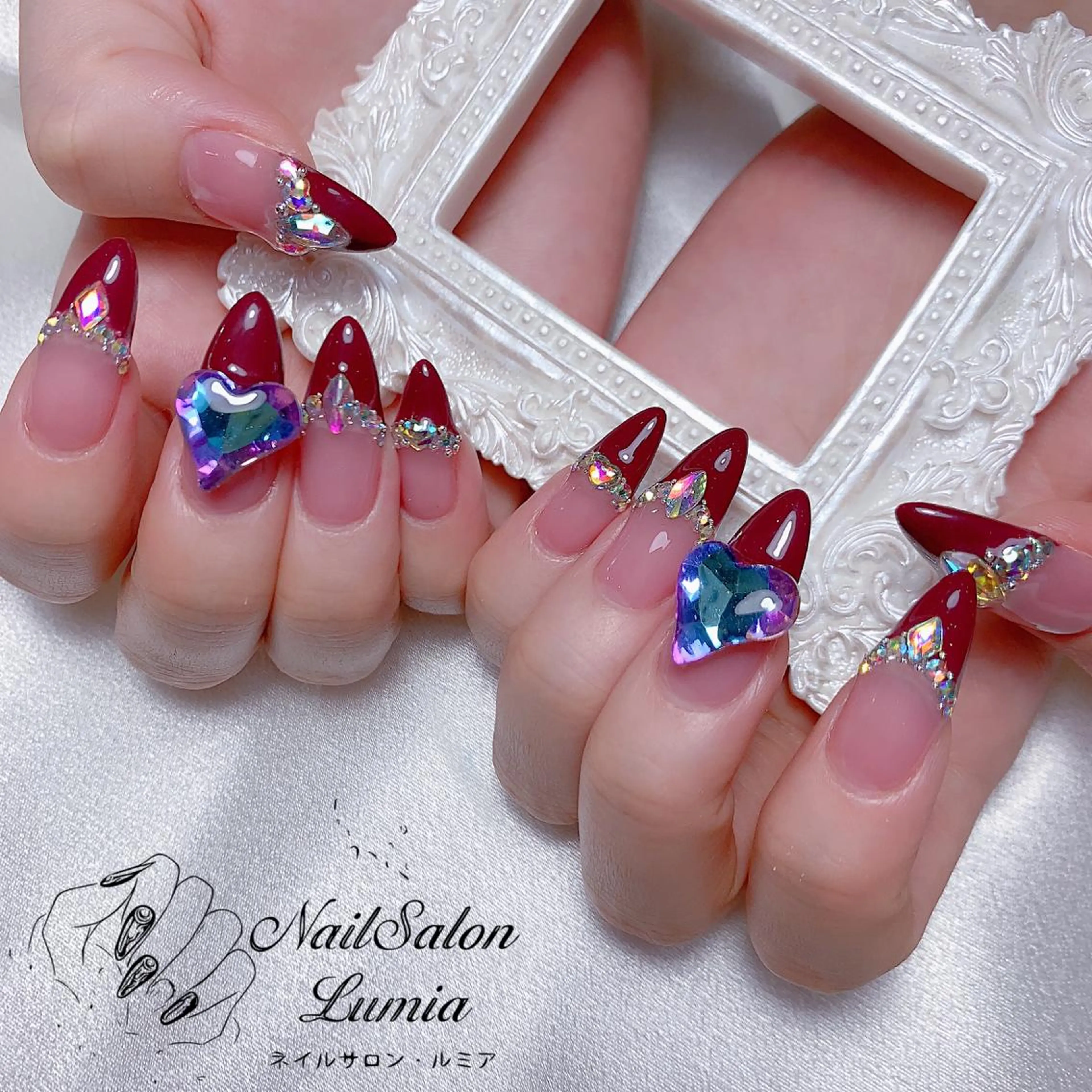 ネイル ハンドネイル ネイルサロン ルミア Lumia 店長のネイルデザイン