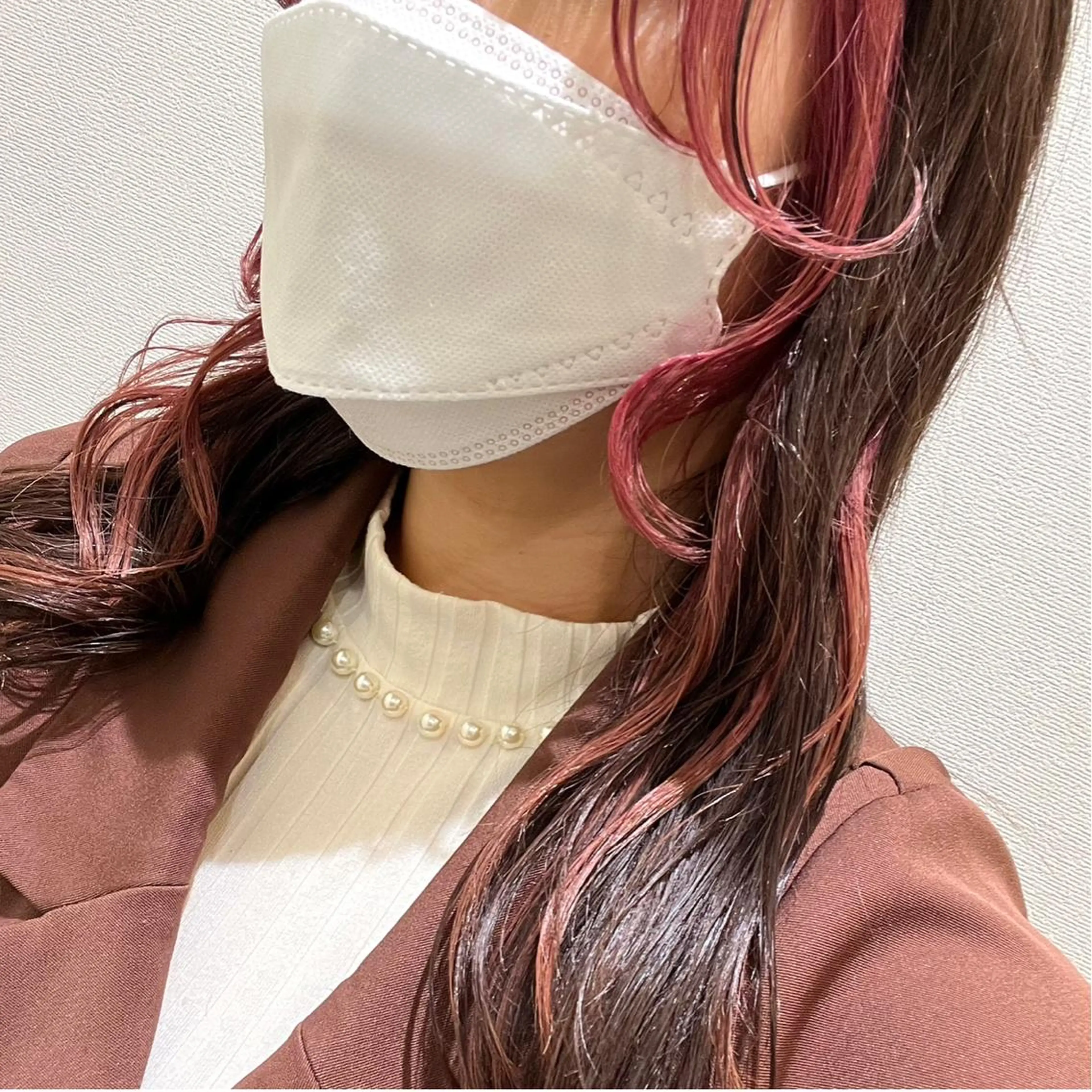 セミロング 三箇島 陽香のヘアスタイル