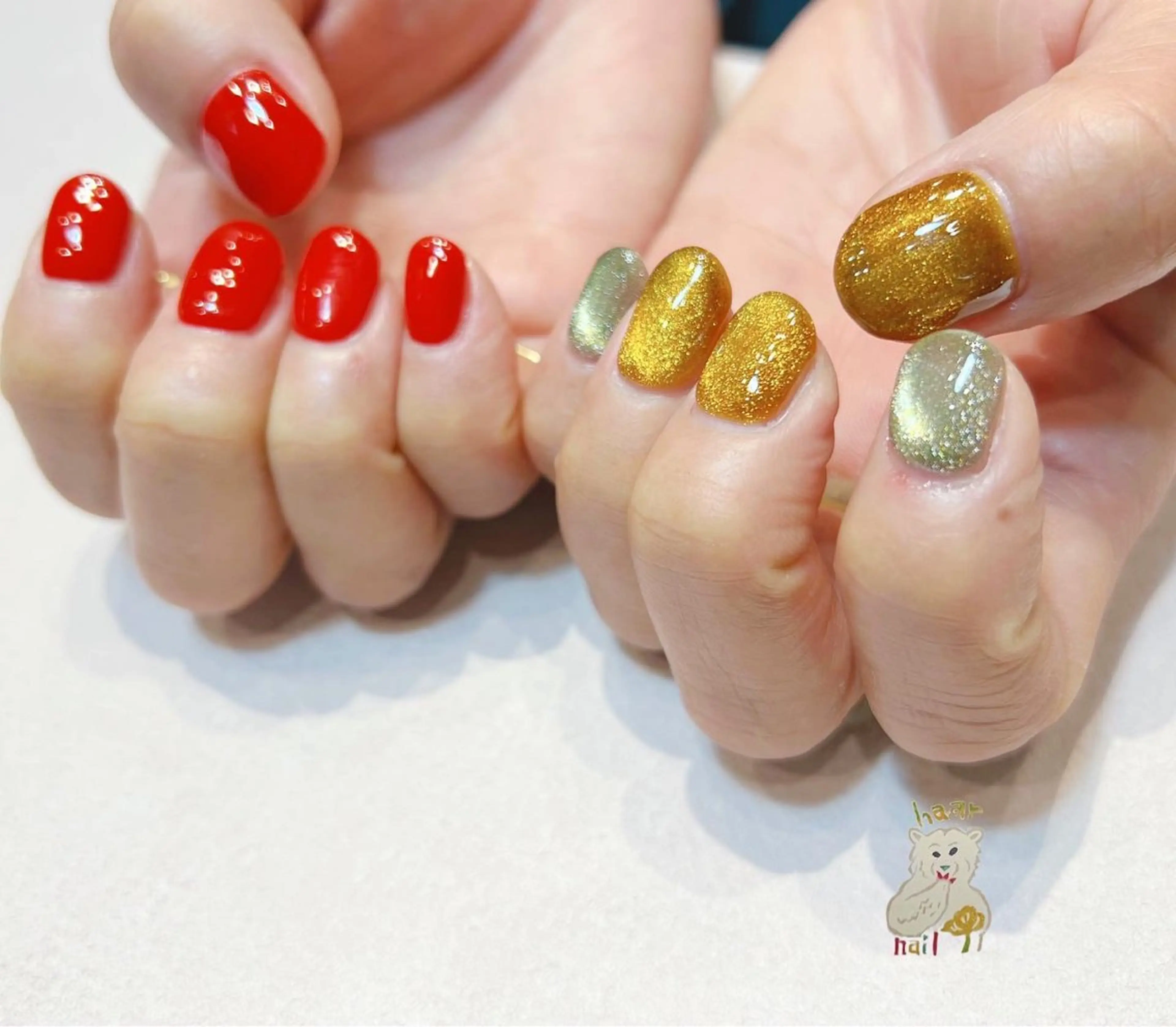 ネイル ハンドネイル 深田 加代のネイルデザイン