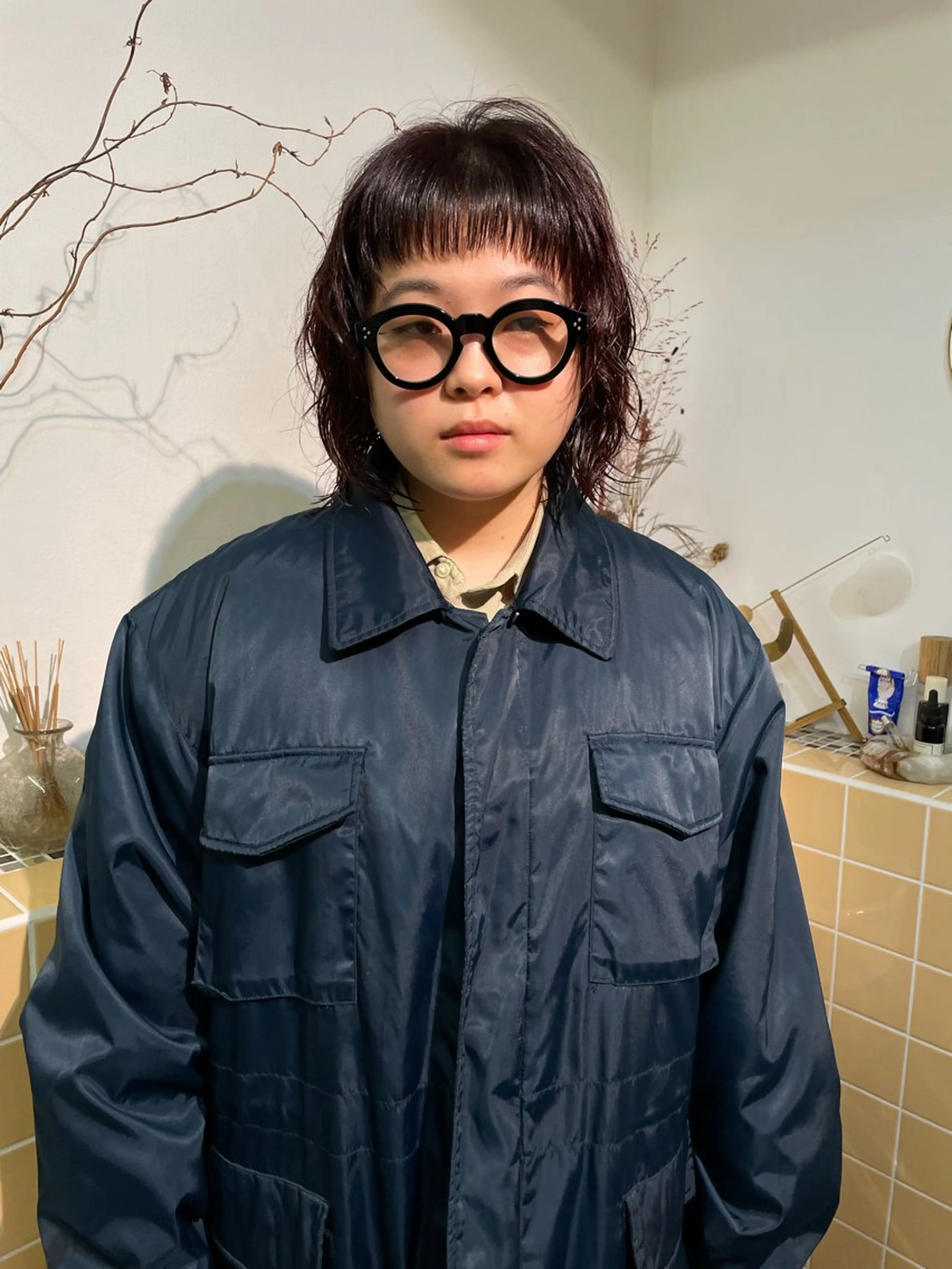 ショート パーマ トリートメント sakura🌸 レイヤー/韓国ヘアのヘアスタイル