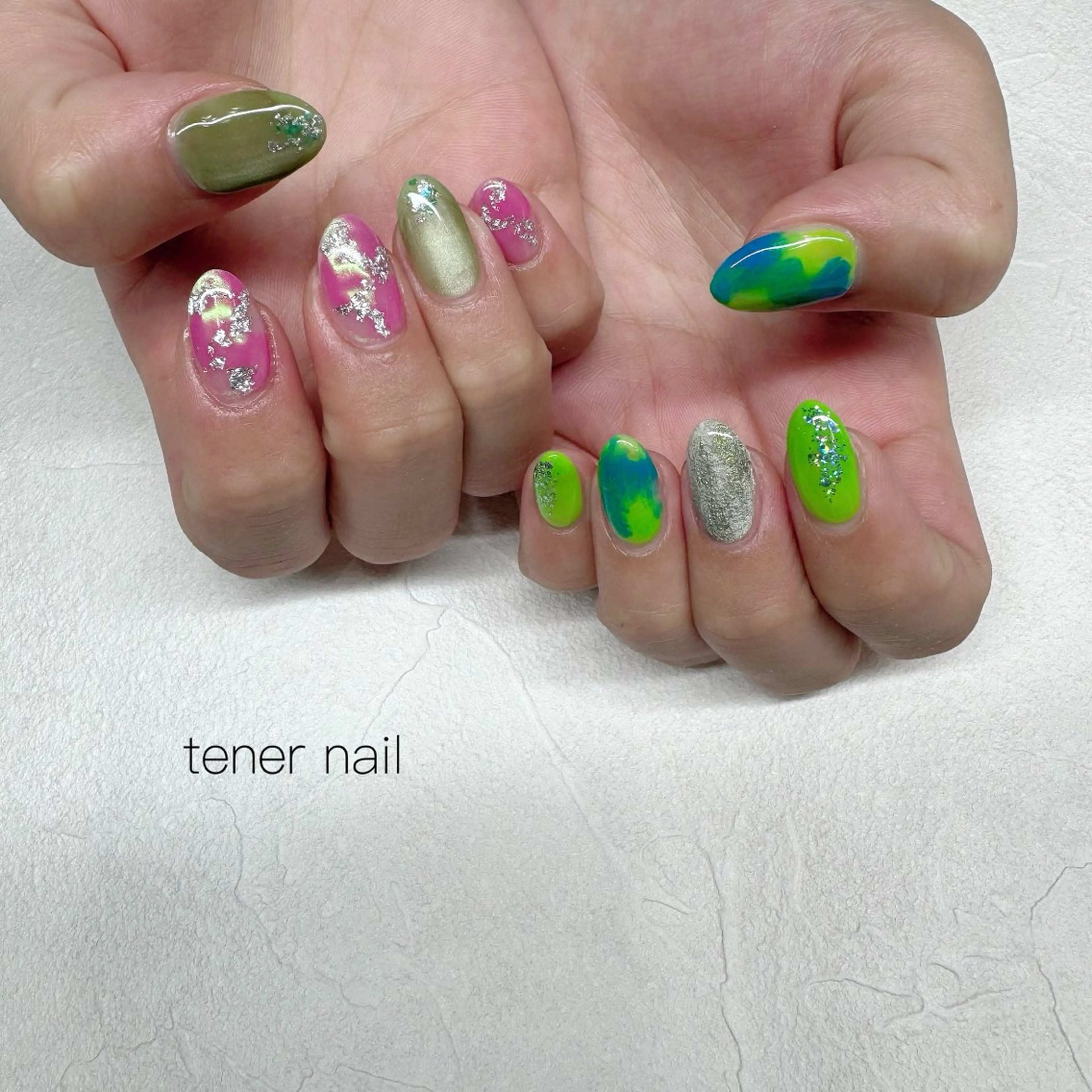 ネイル ニュアンスネイル ハンドネイル tener  nail  テネルネイル所属・テネルネイル tener nailのネイルデザイン