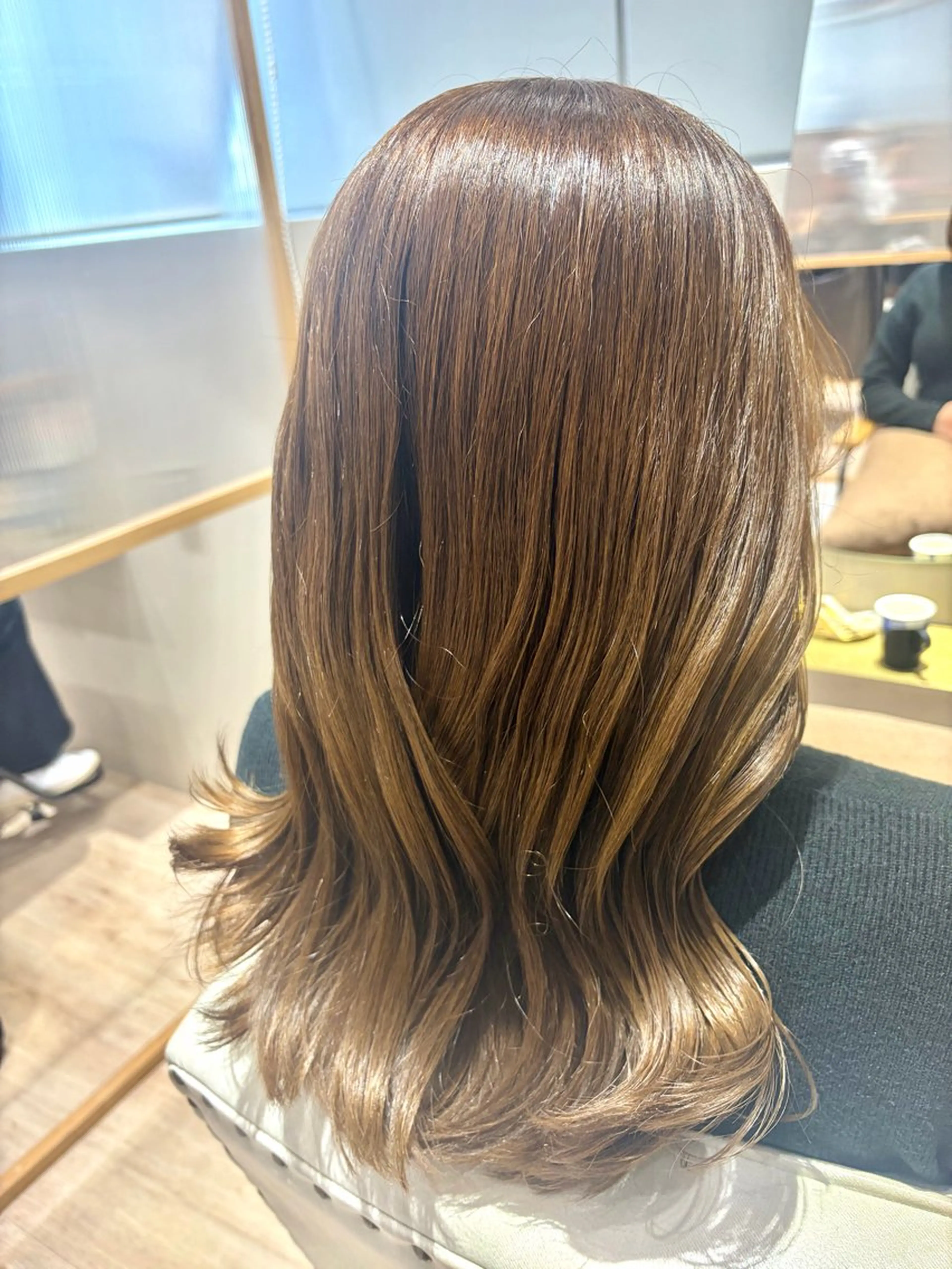 セミロング 🐶 Zina川崎 竹下  あい🐶のヘアスタイル