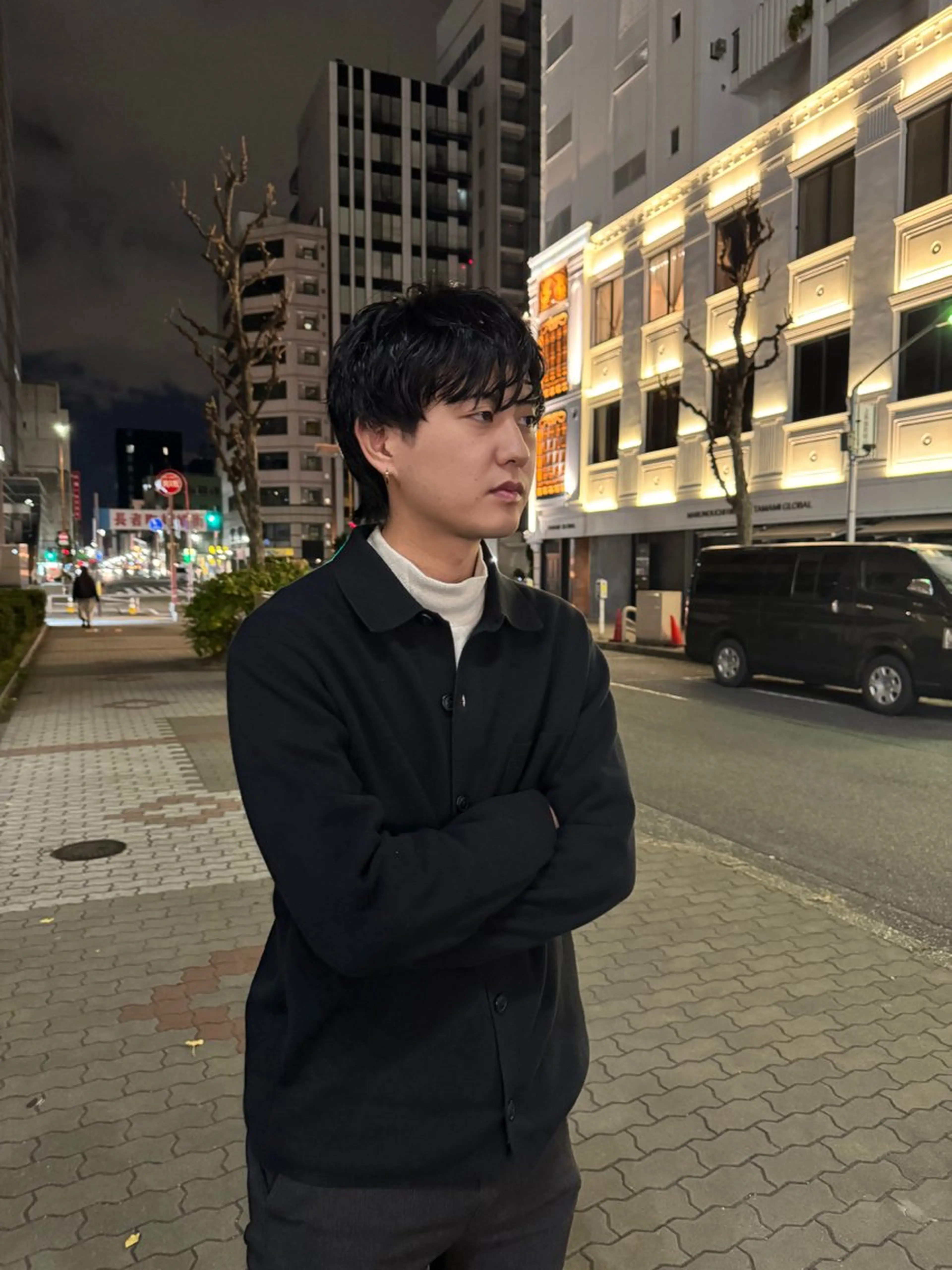 ショート ウルフカット 森田 鴻之介のヘアスタイル