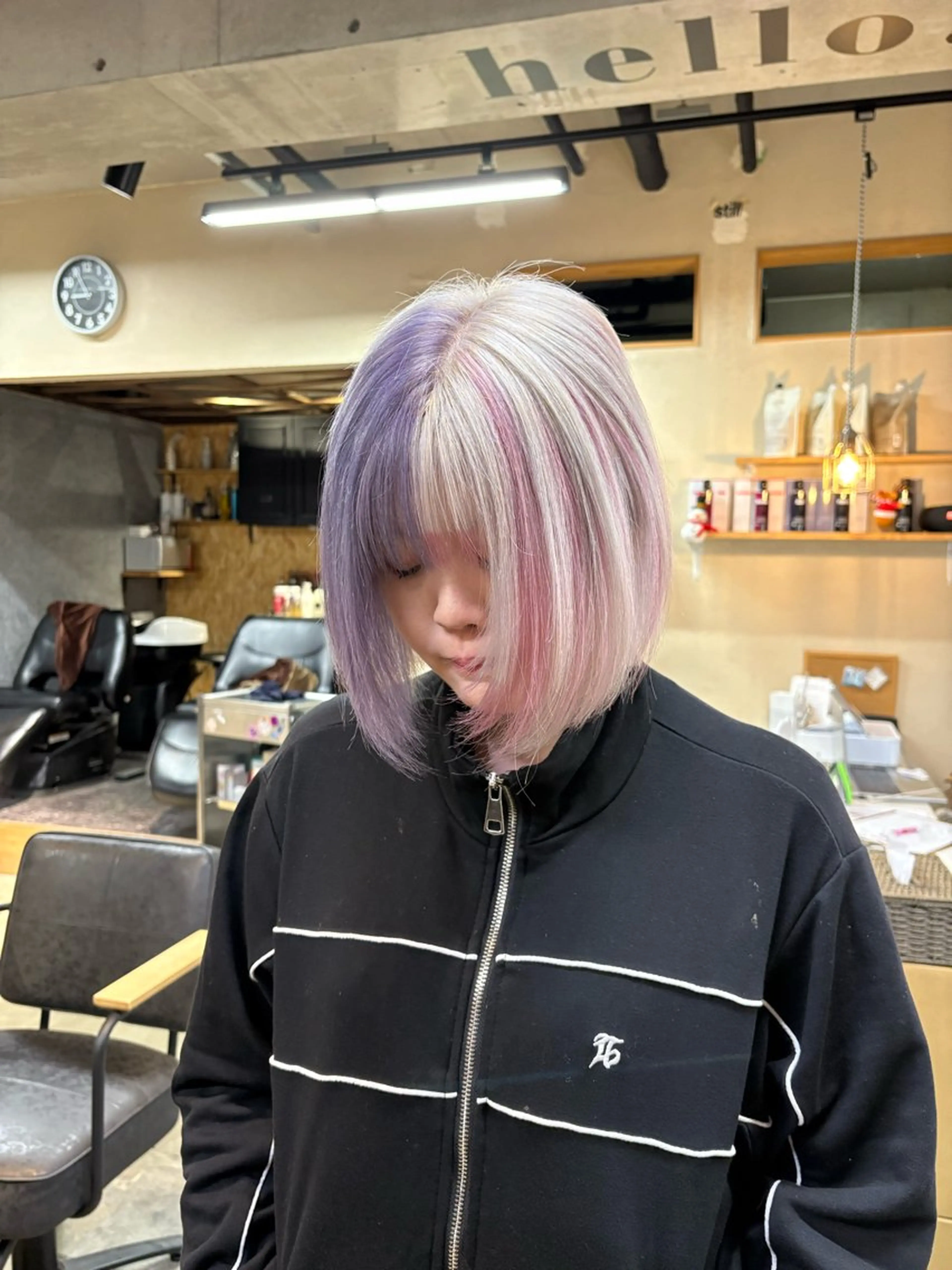 カット＋エフェクトブリーチ/ムラ修正＋トリートメント¥22000の写真