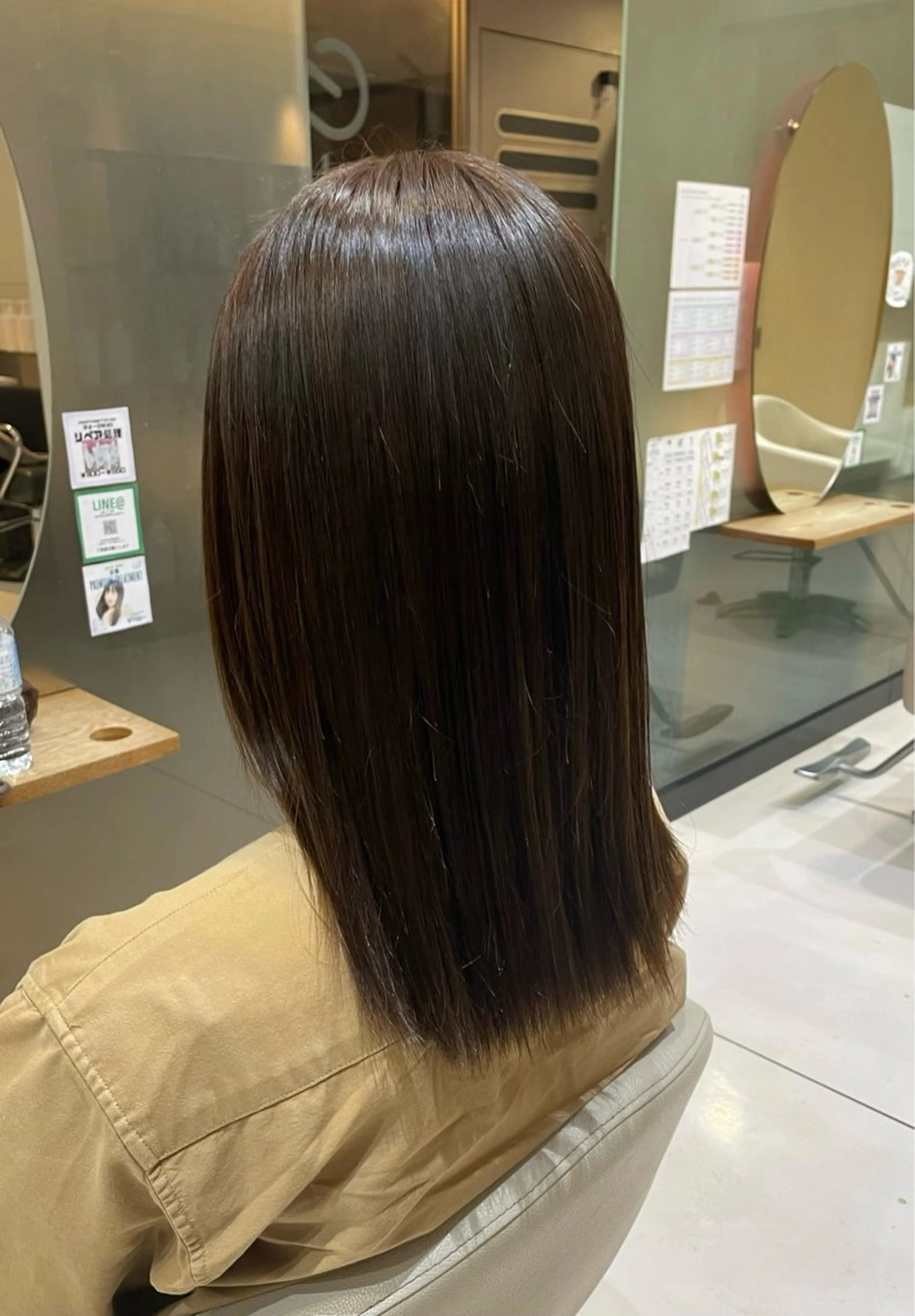 セミロング カラー ４ｃｍ諸江店所属・澤野 祐羽のヘアスタイル