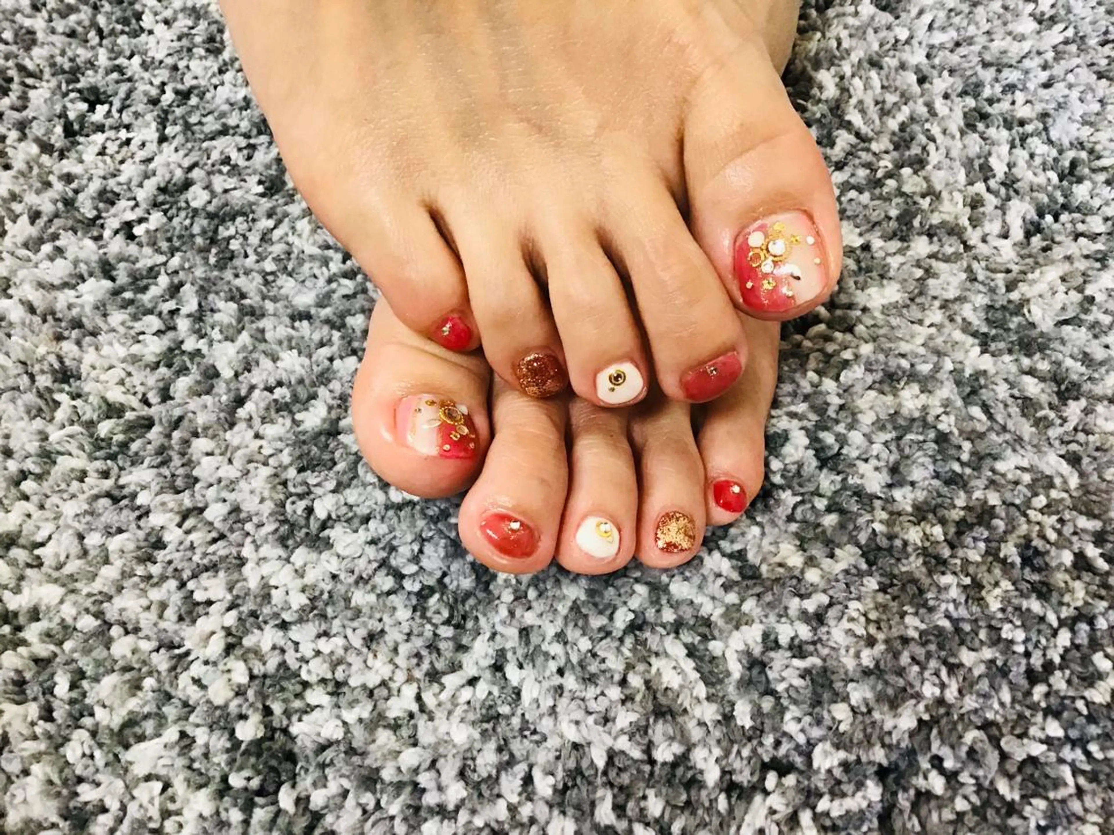 ネイル 持ち込み ネイビー gui amichantoco所属・gui amichanのネイルデザイン