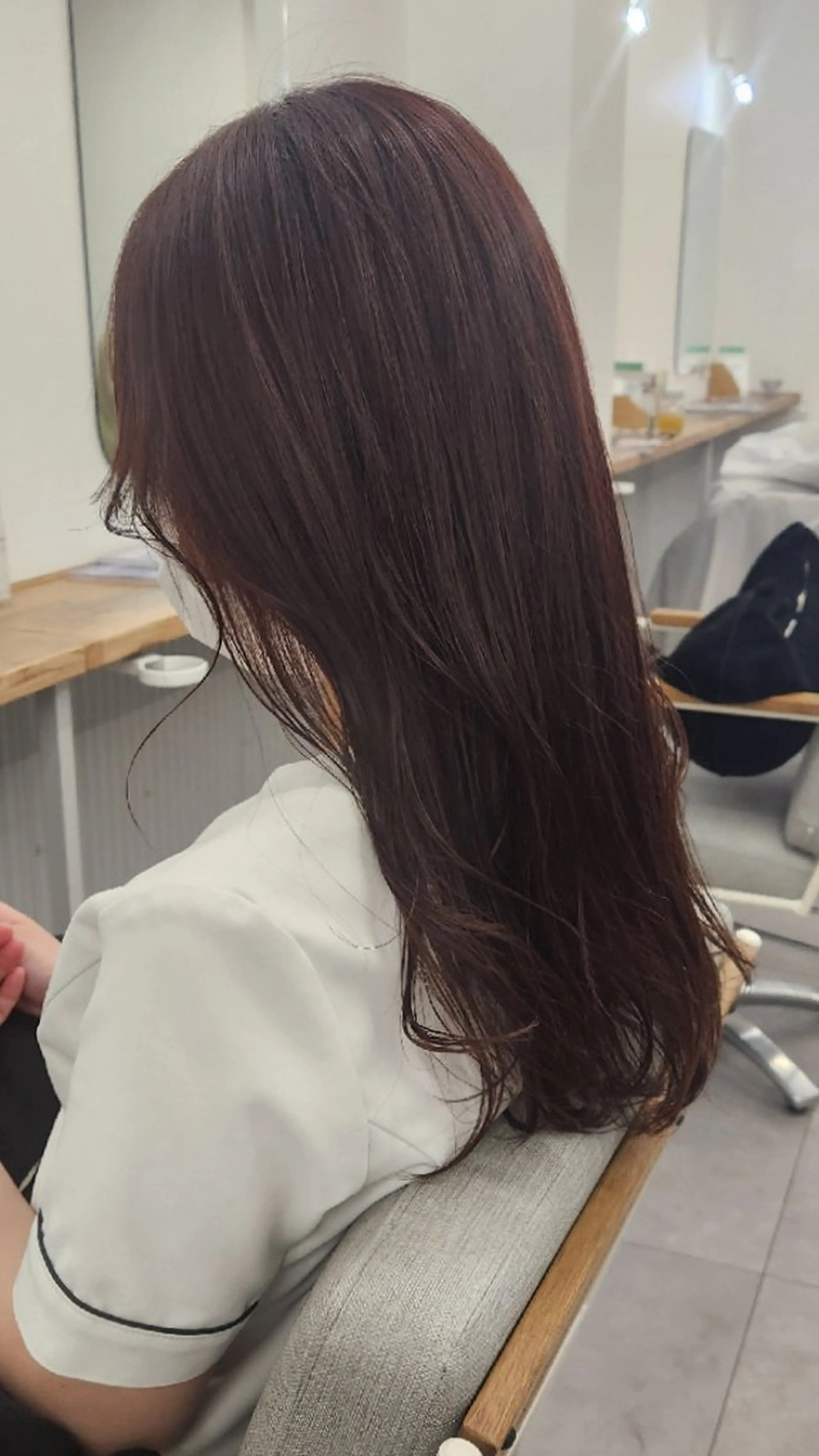 セミロング カラー ヘアカラー トリートメント Era Hatsuneのヘアスタイル