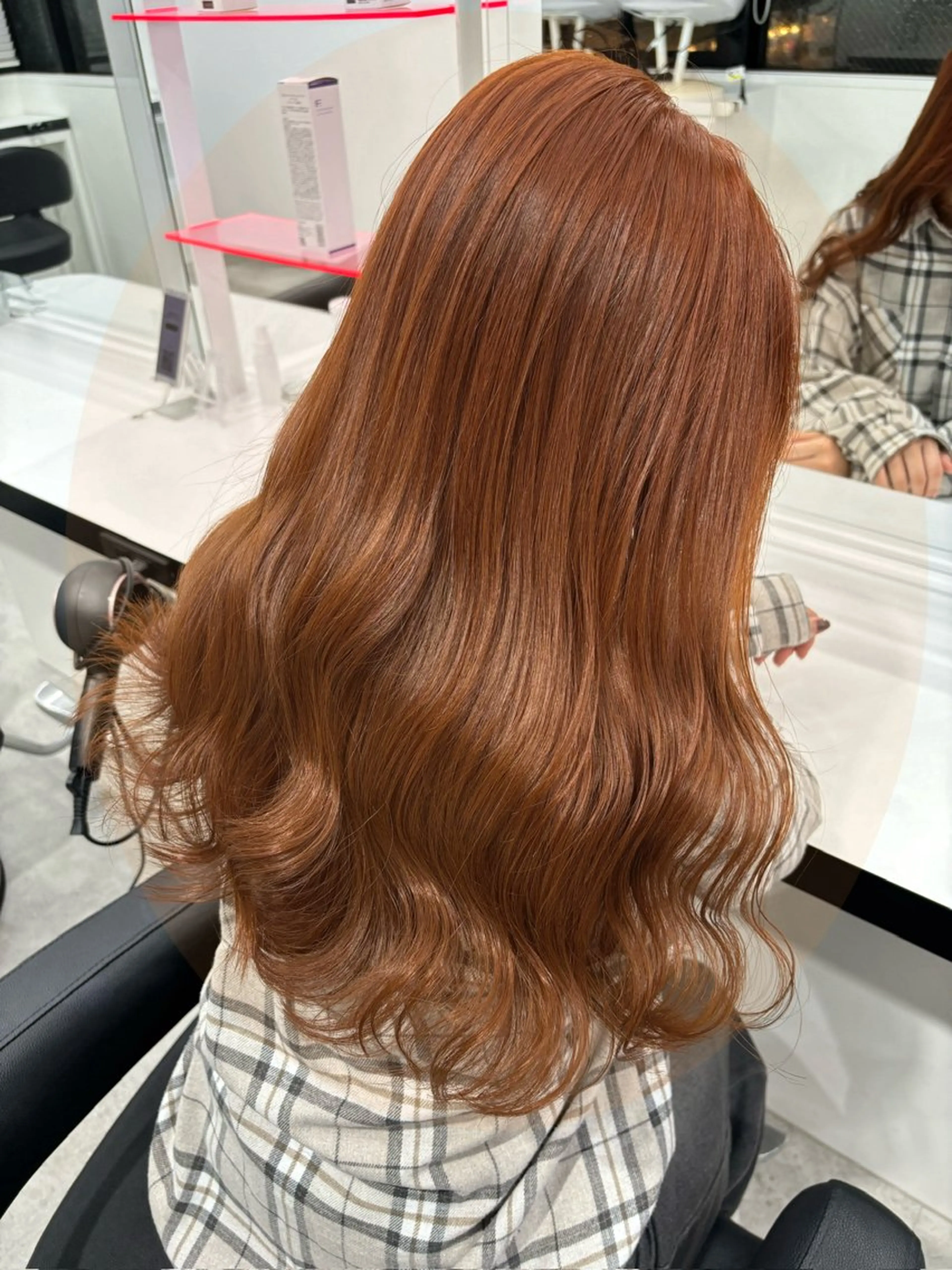 ロング カラー エフェクトブリーチ／ レイヤーカット／翔のヘアスタイル