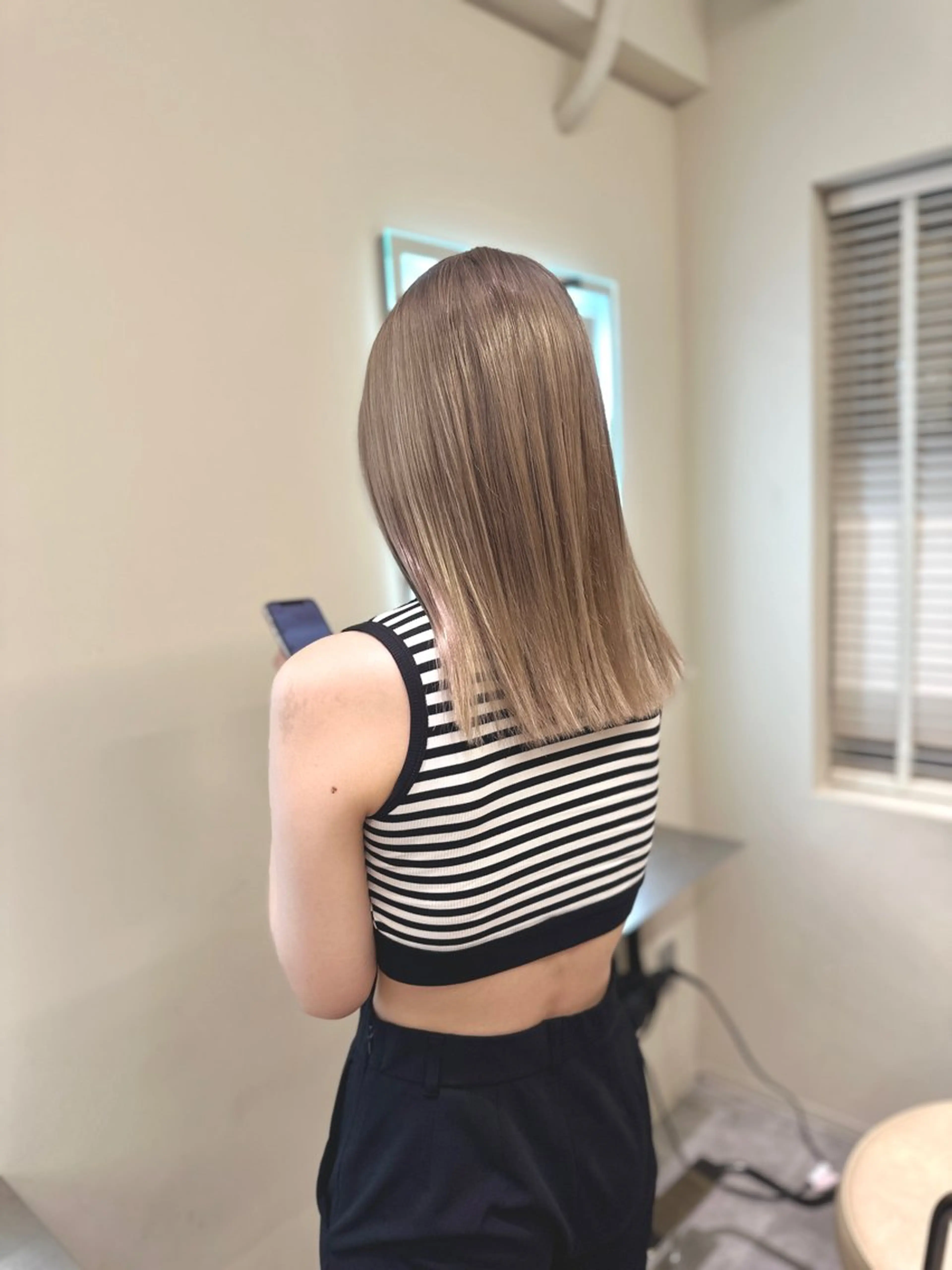 ロング カラー アディクシーカラー バレイヤージュ ブリーチ デザインカラー ダブルカラー カット ヘアカラー トリートメント opus 店長大和 レイヤー/赤み消しのヘアスタイル