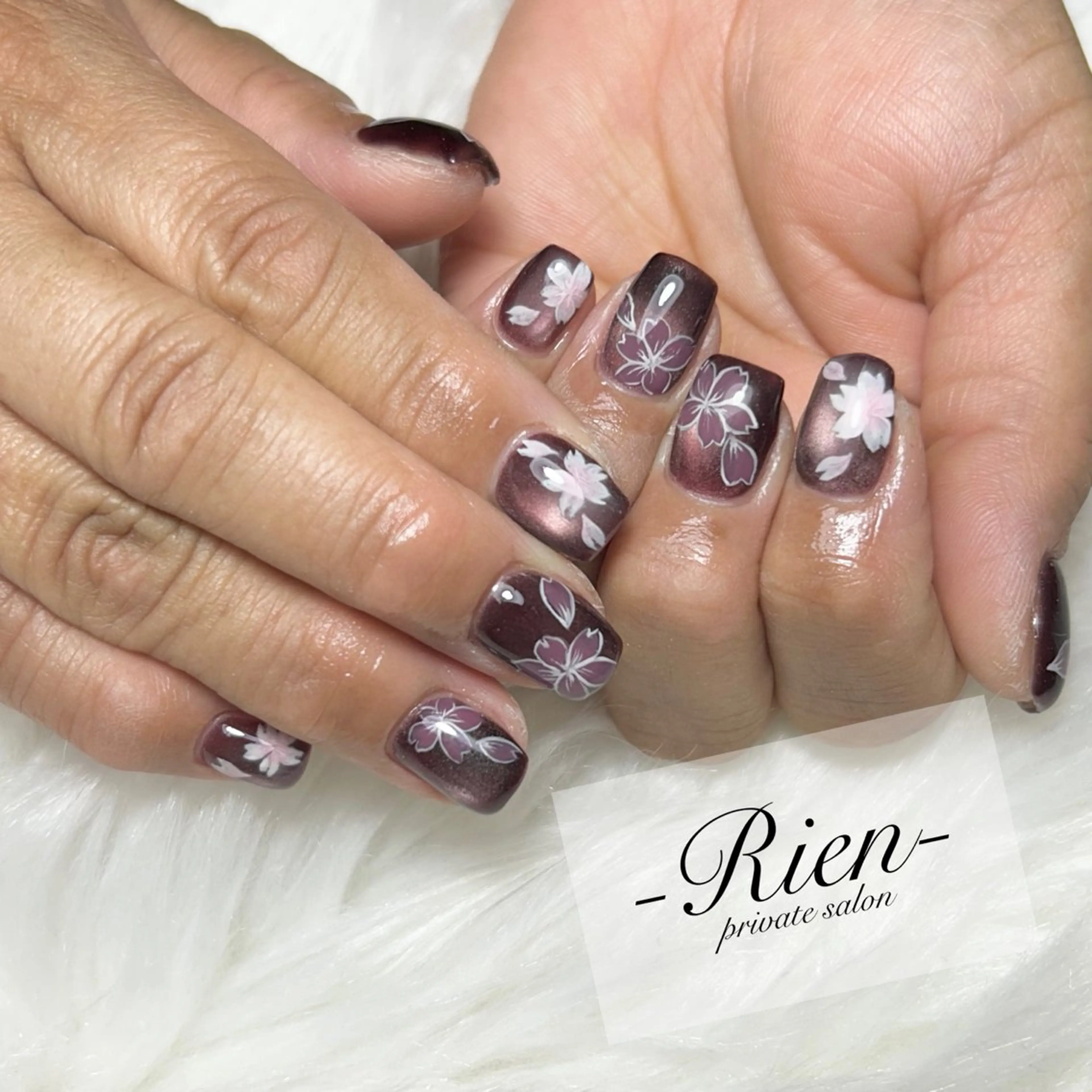 ネイル ハンドネイル -Rien- プライベートサロンのネイルデザイン