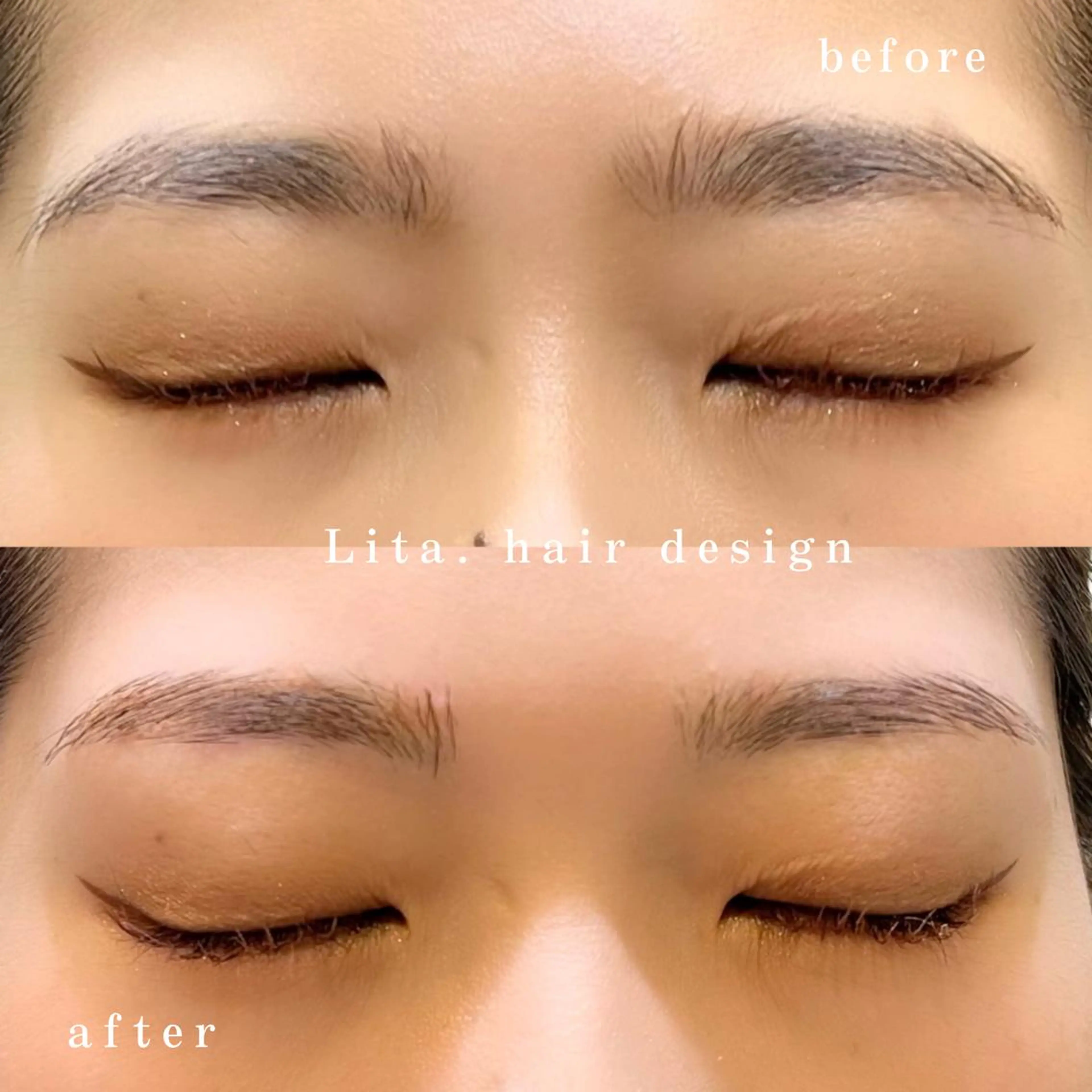 アイブロウ ワックス脱毛 眉カット その他(アイブロウ) 【Lita.】 mikiのマツエク・マツパデザイン