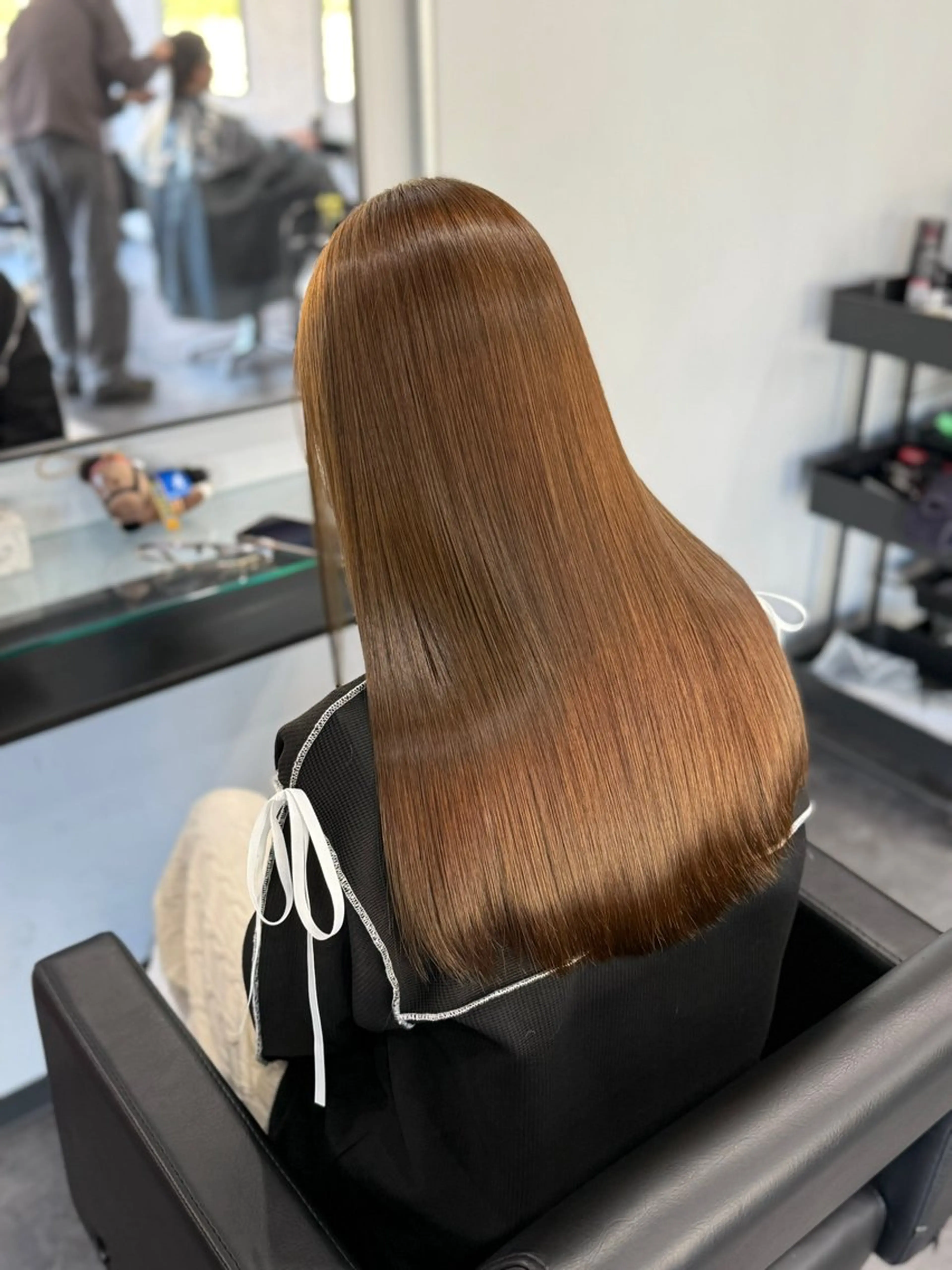 ロング パーマ 縮毛矯正 カット 縮毛矯正 トリートメント 🌹【代表】古川暁 髪質改善縮毛矯正🌹のヘアスタイル