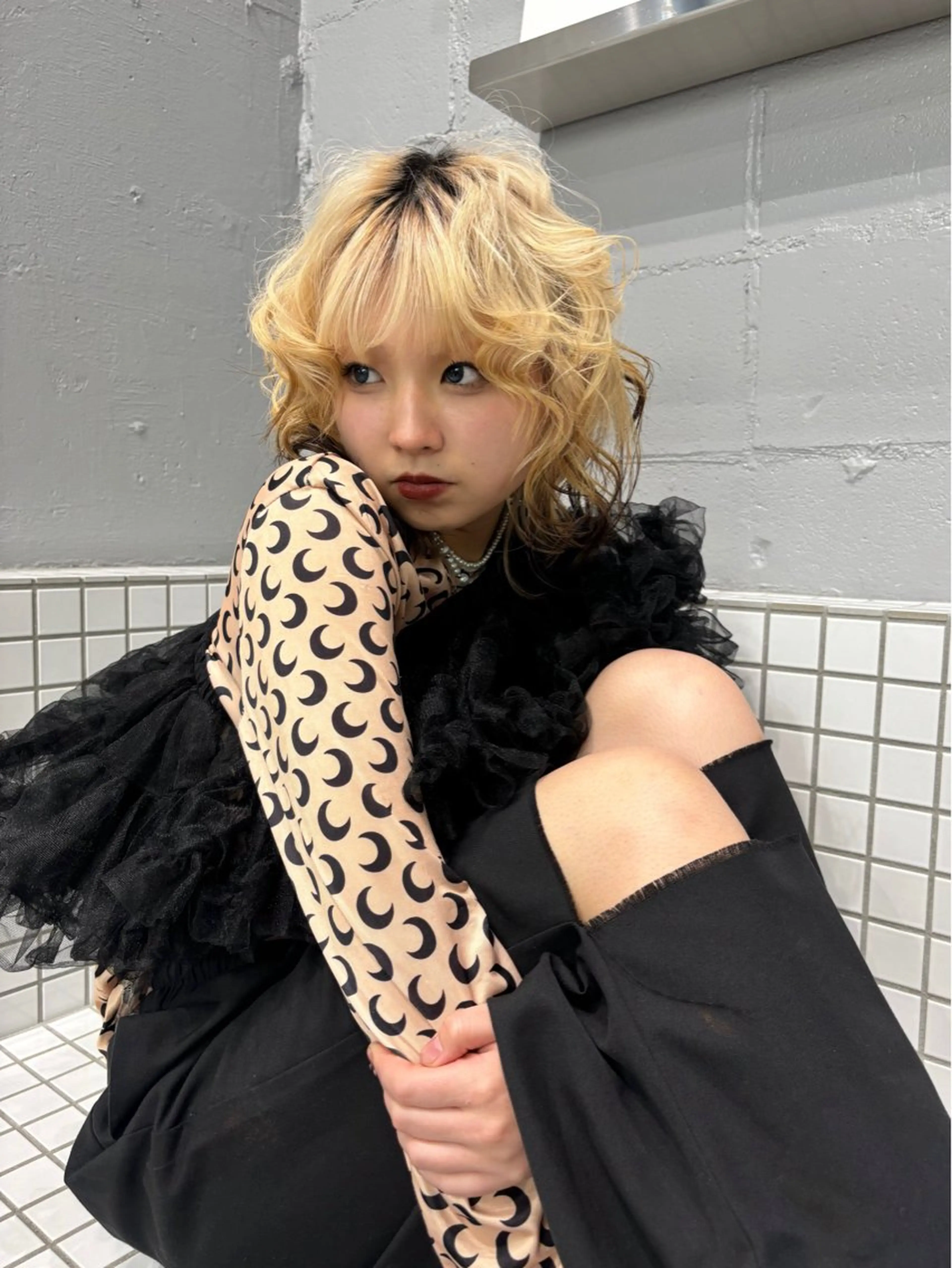 ヘアアレンジ ⭐︎ハイトーン /レイヤー✩momoのヘアスタイル