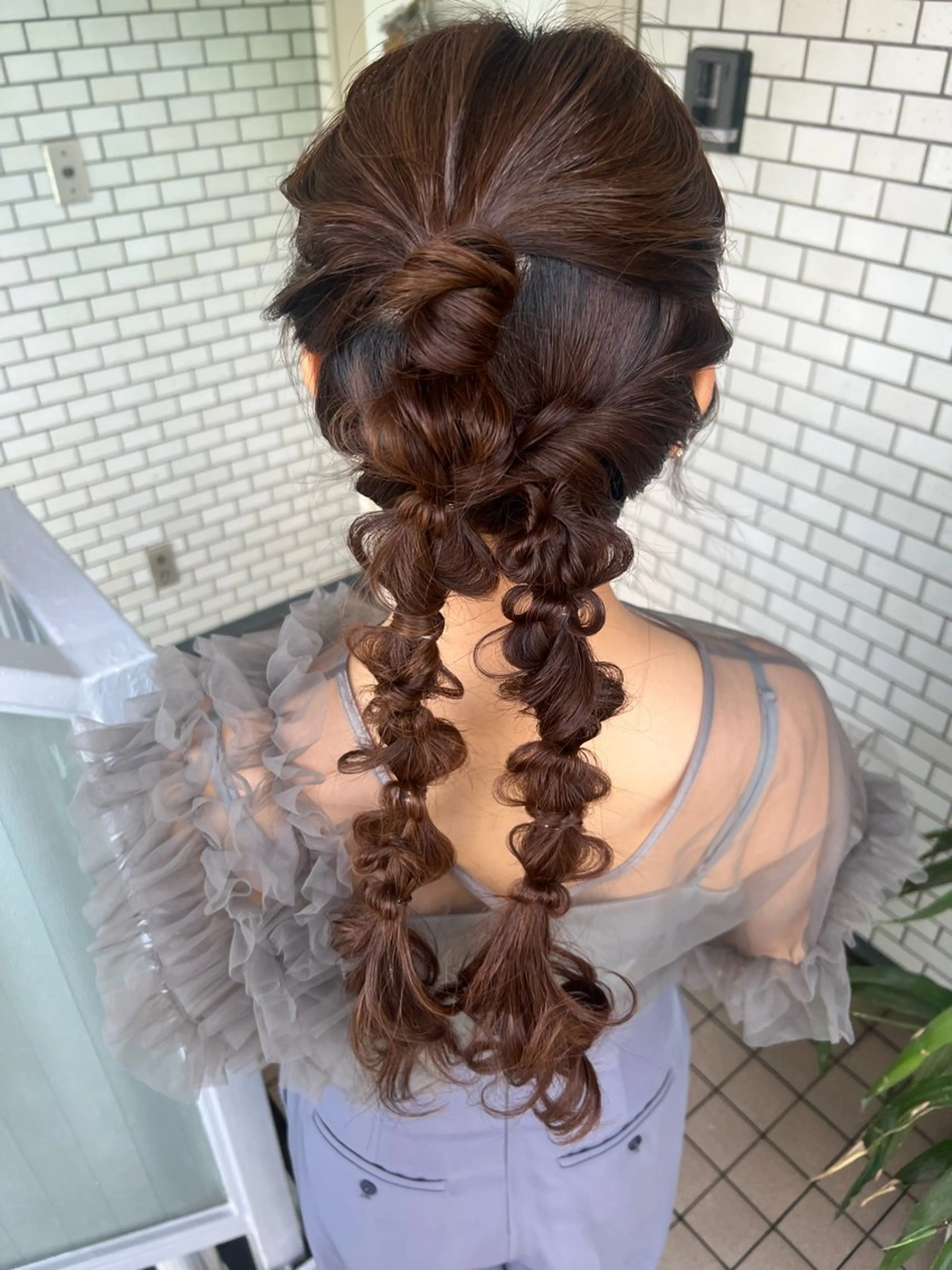 ヘアアレンジ ヘアセット 大人可愛いヘアメイク 💋🧚‍♀️しずかのヘアスタイル