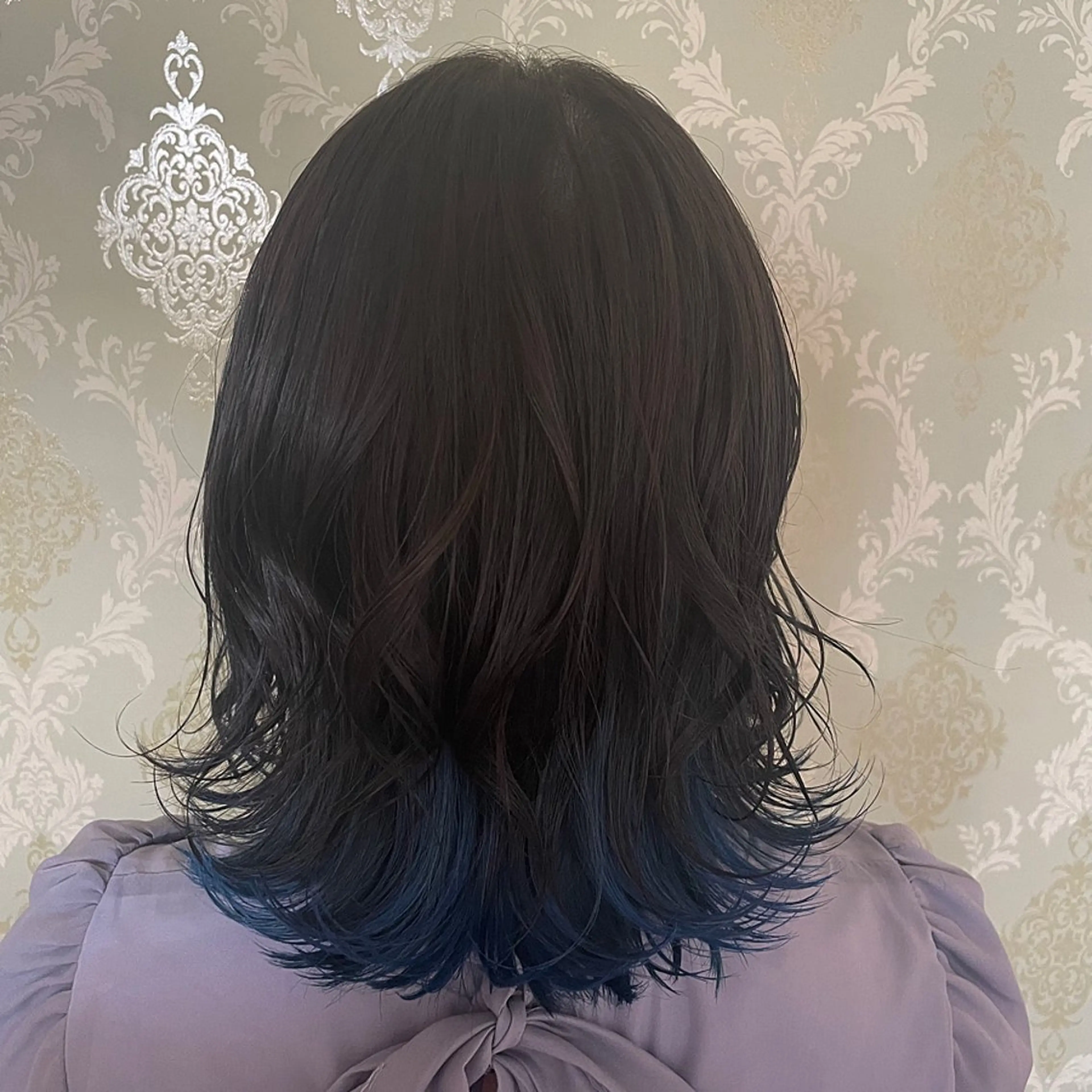 ミディアム EARTH/A与次郎店所属・EARTH✂️ 榎谷吏織のヘアスタイル