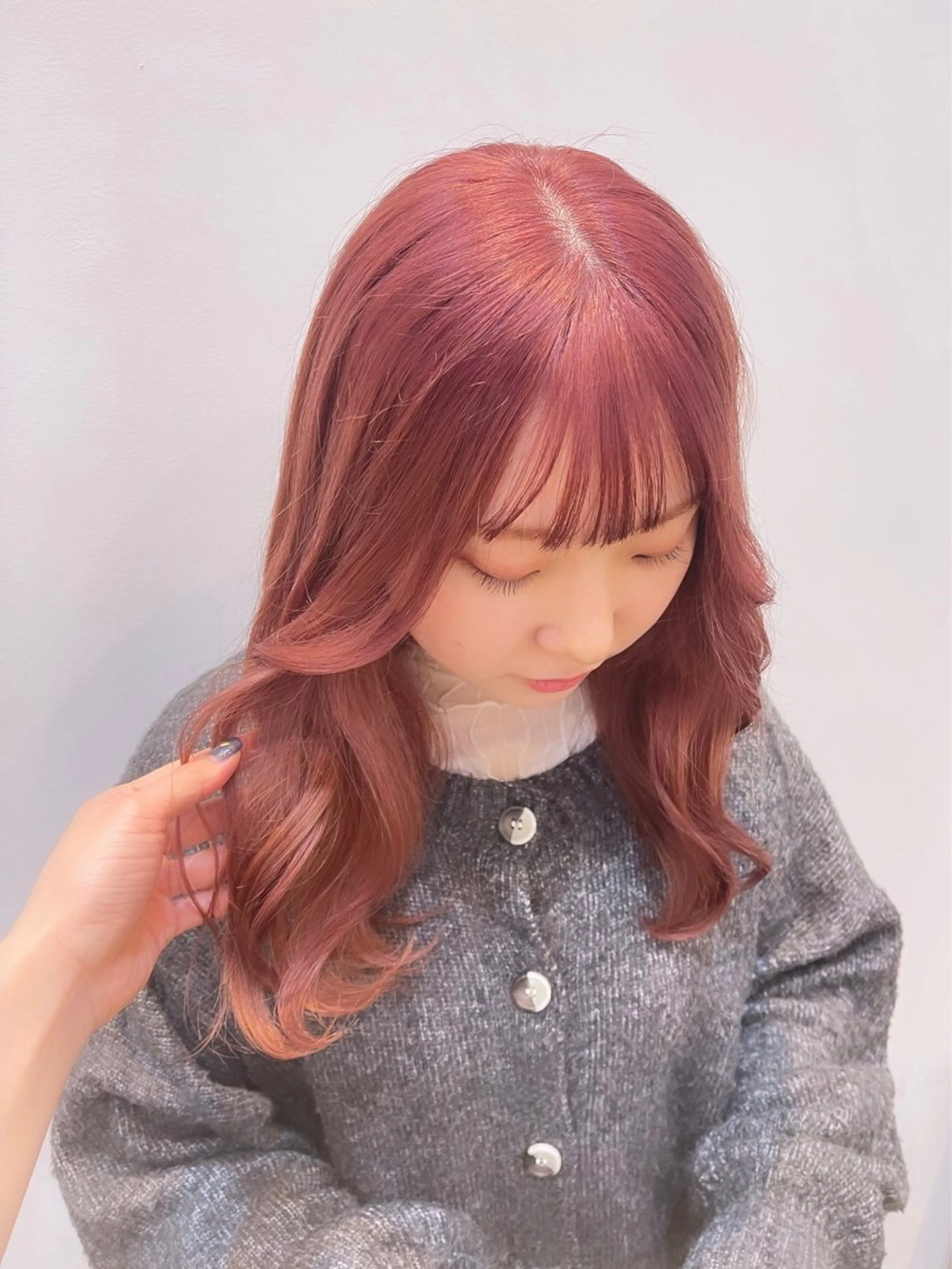 セミロング jr.stylist 小島千穂🎀のヘアスタイル