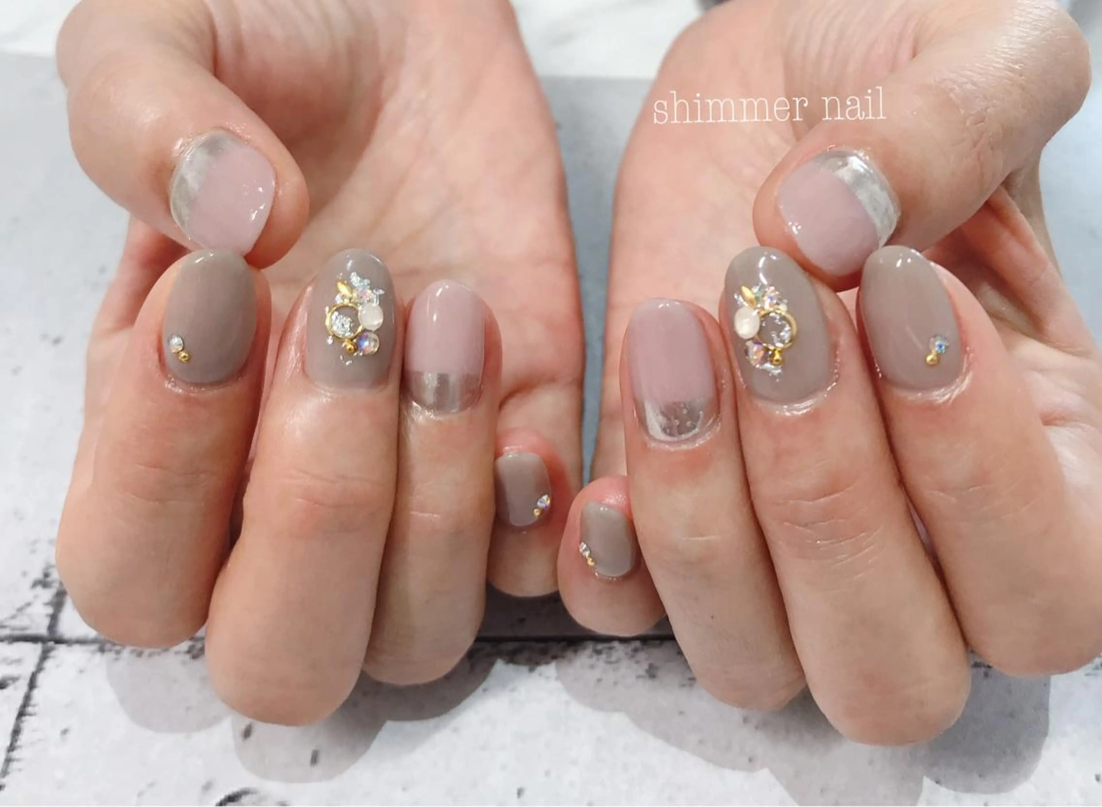 ネイル Shimmer Nail所属・Shimmer Nail⋆*✩のネイルデザイン