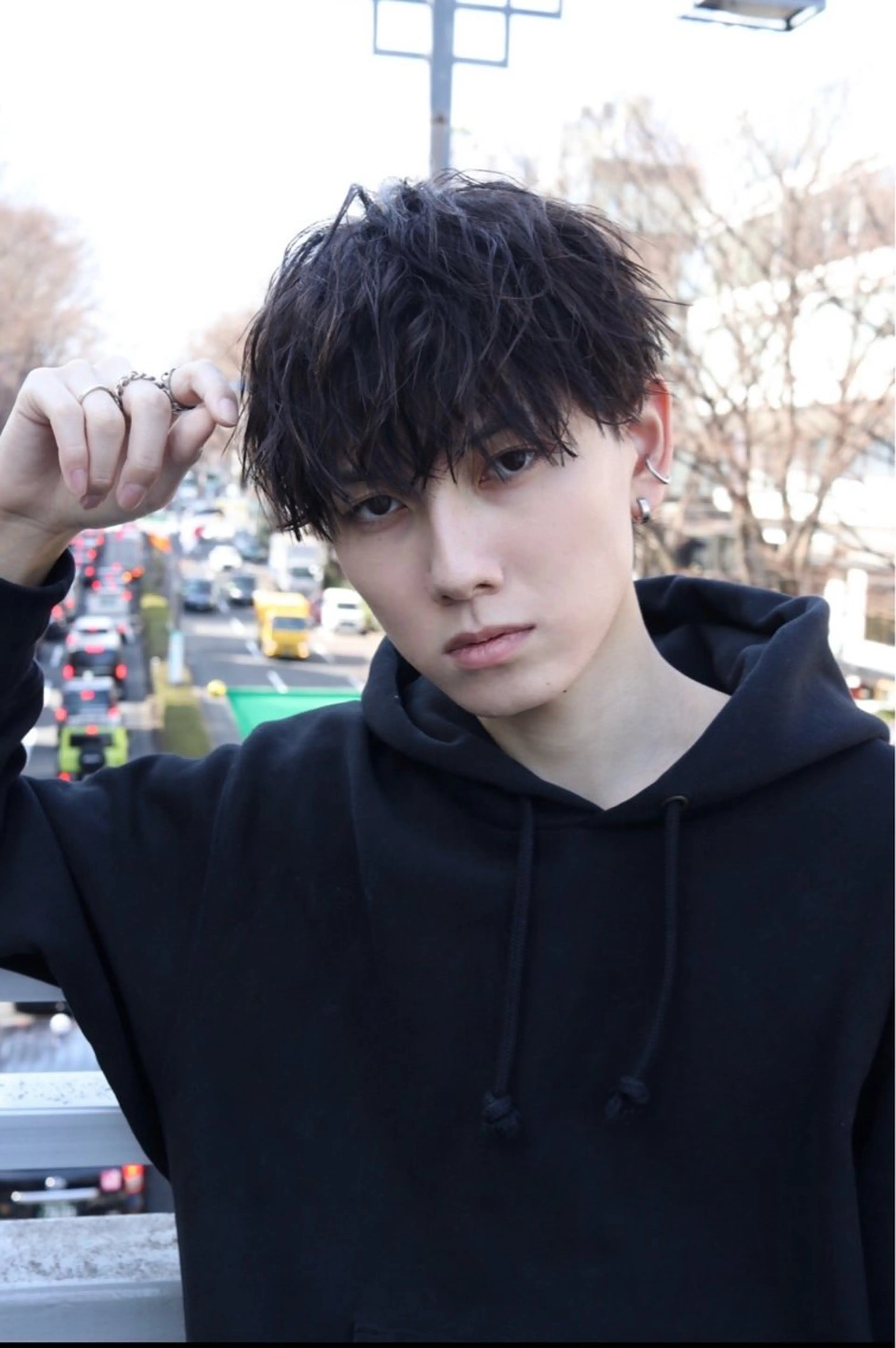 ショート メンズ 曲がる縮毛矯正 メンズ特化/鈴木美璃のヘアスタイル