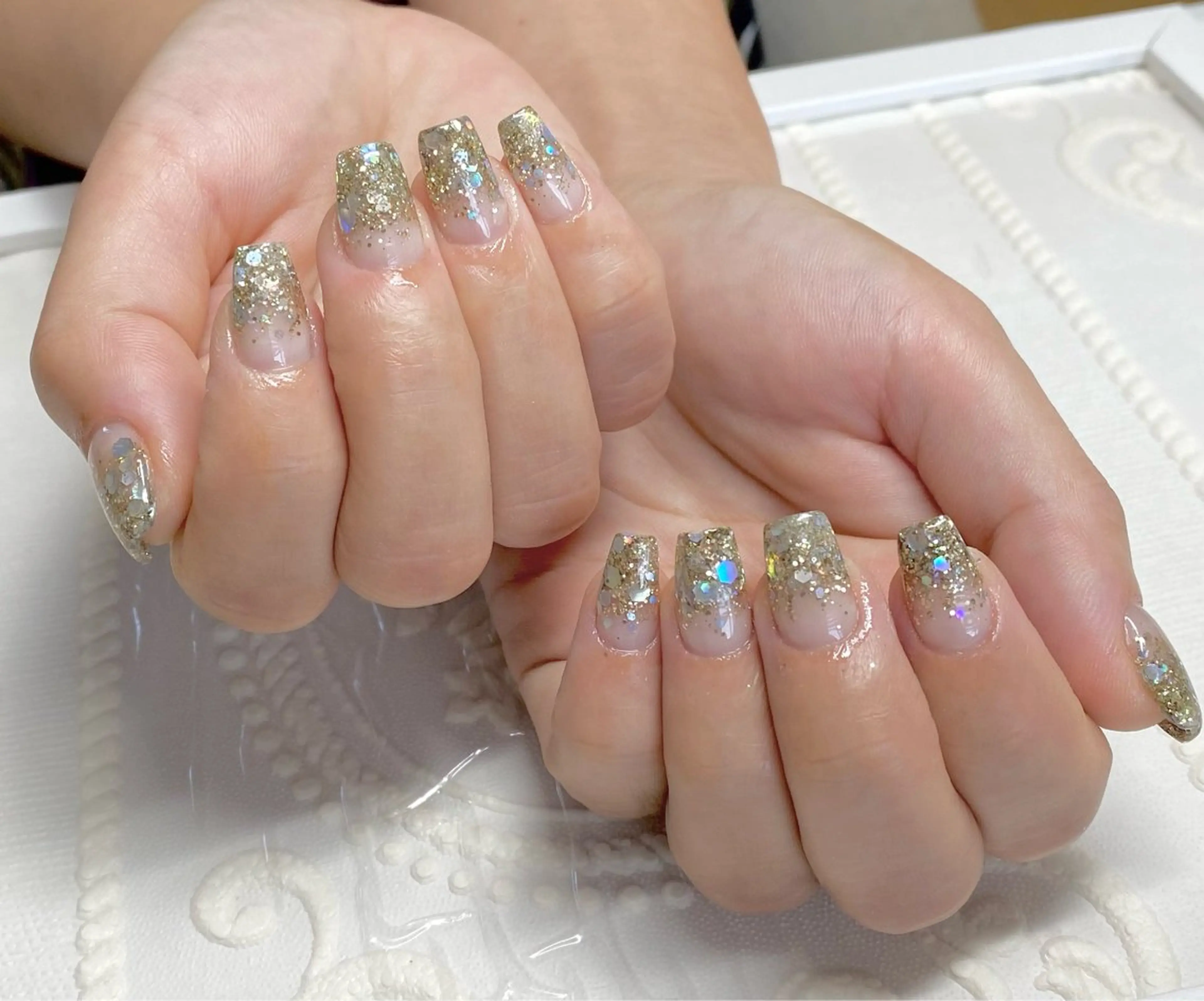 ショート ネイル ハンドネイル lune nail_2017のその他イメージ