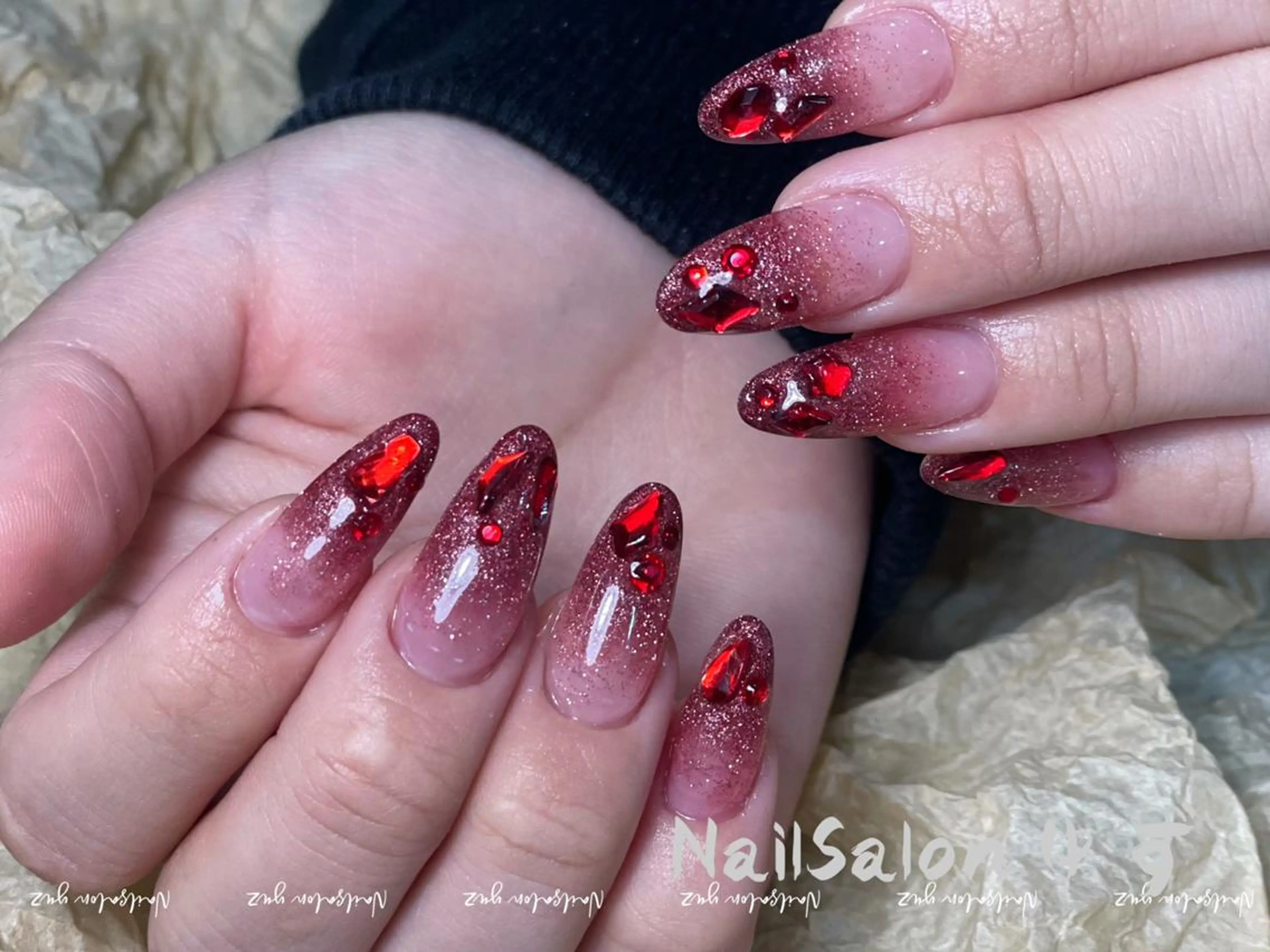 ネイル ハンドネイル MAKI💚💚💚 秋葉原.のネイルデザイン