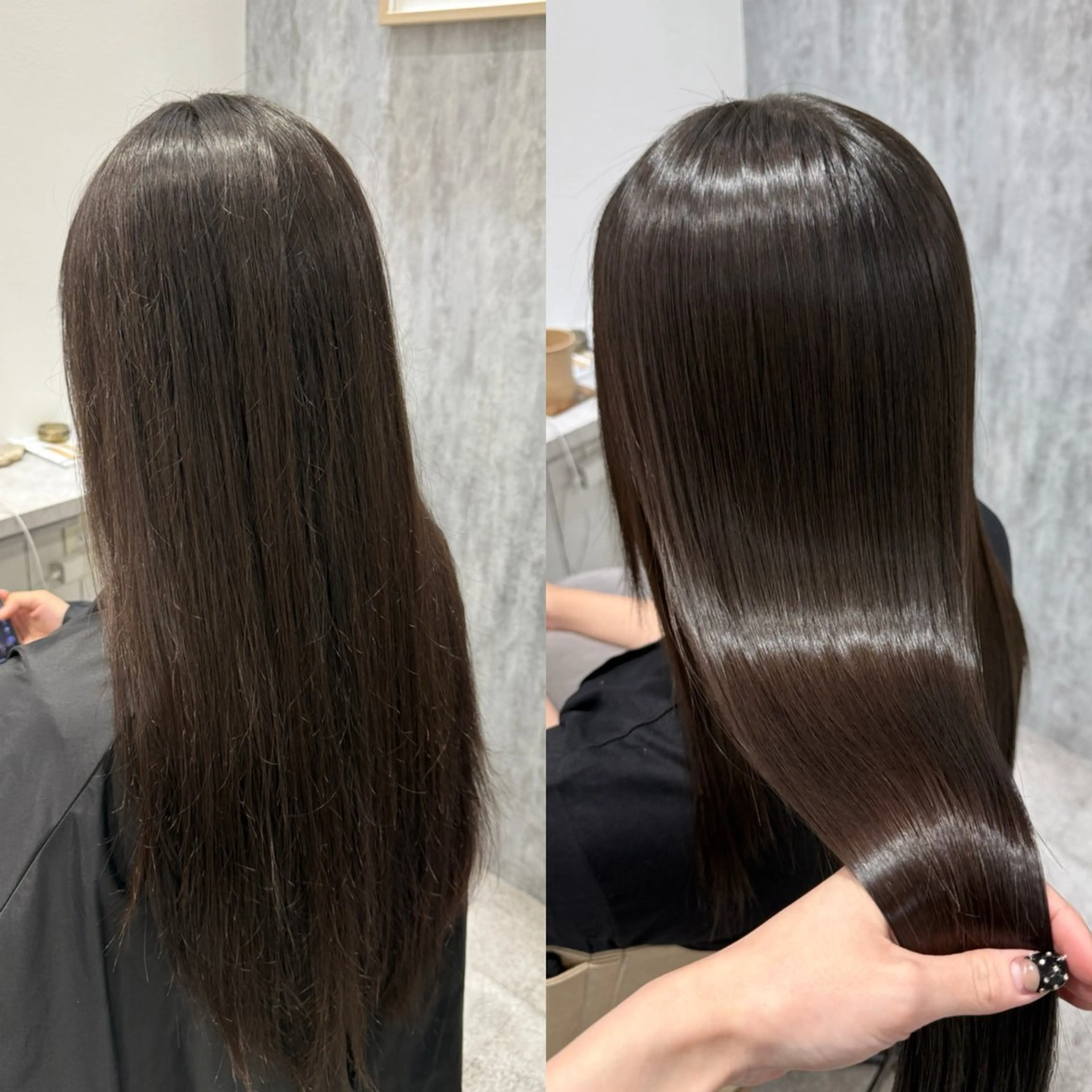 ロング 縮毛矯正 【Mimosa】 Irohaのヘアスタイル