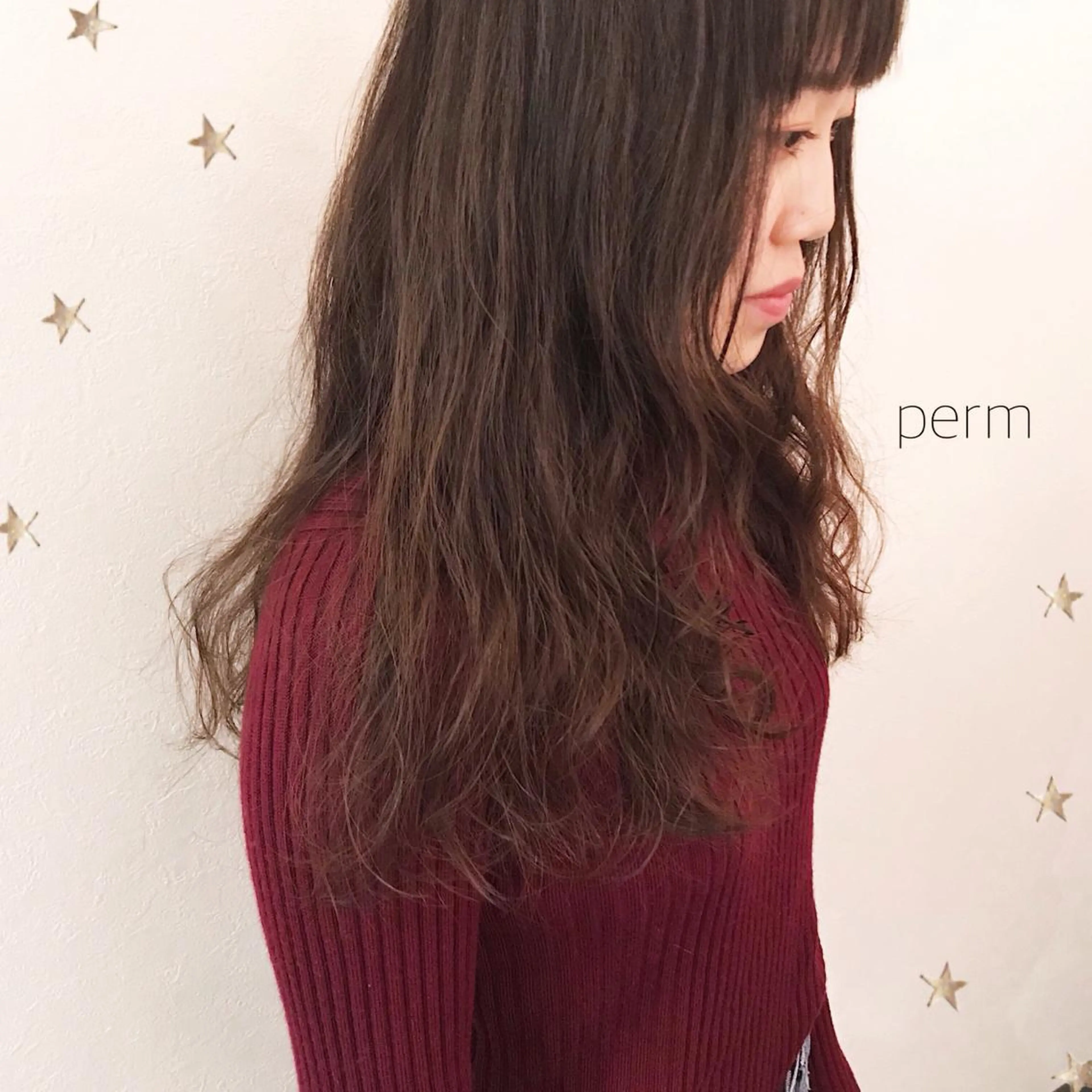 ロング パーマ salon AKIRA所属・市川 千夏のヘアスタイル