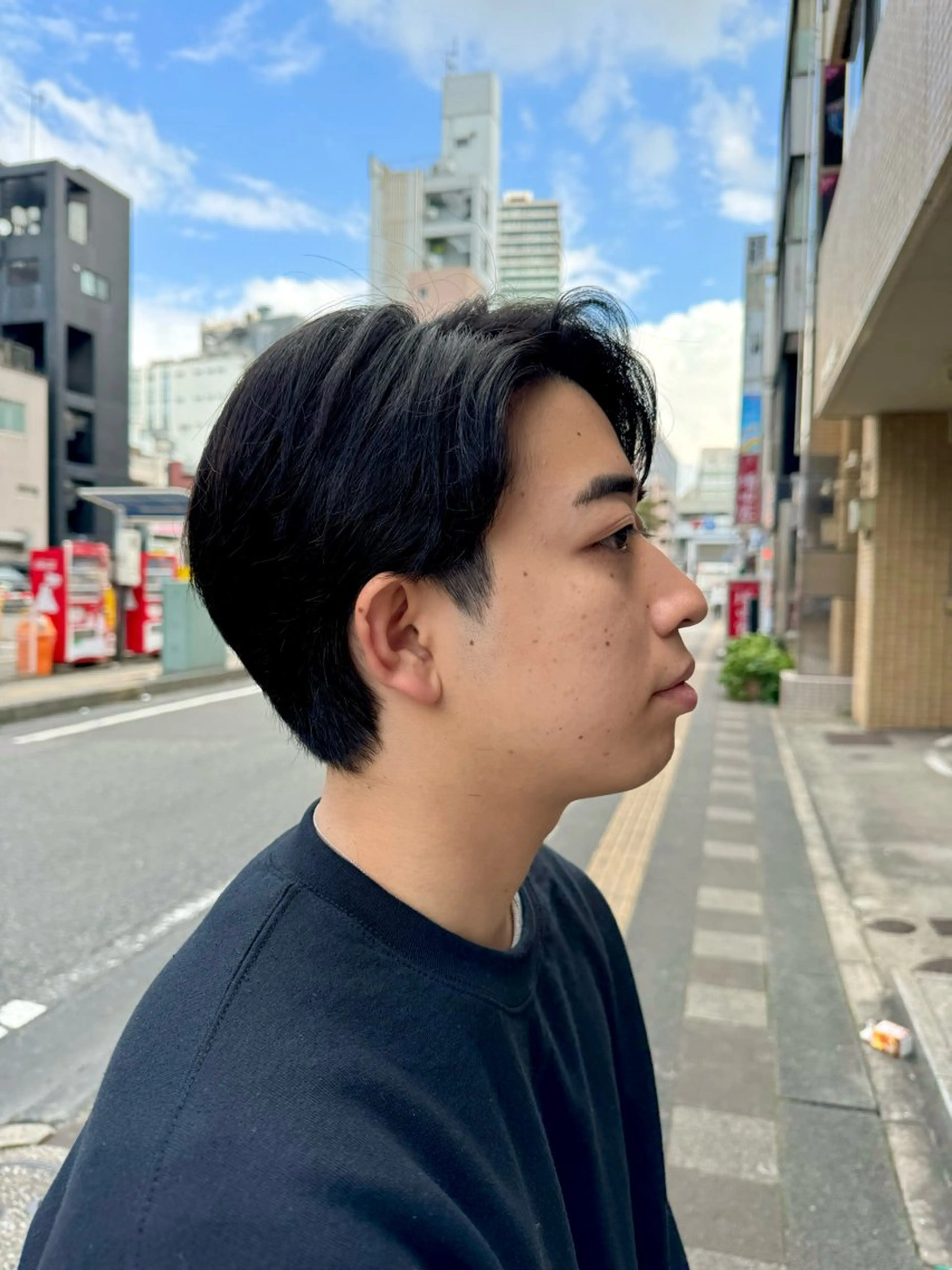 メンズ 米元 春奈のヘアスタイル