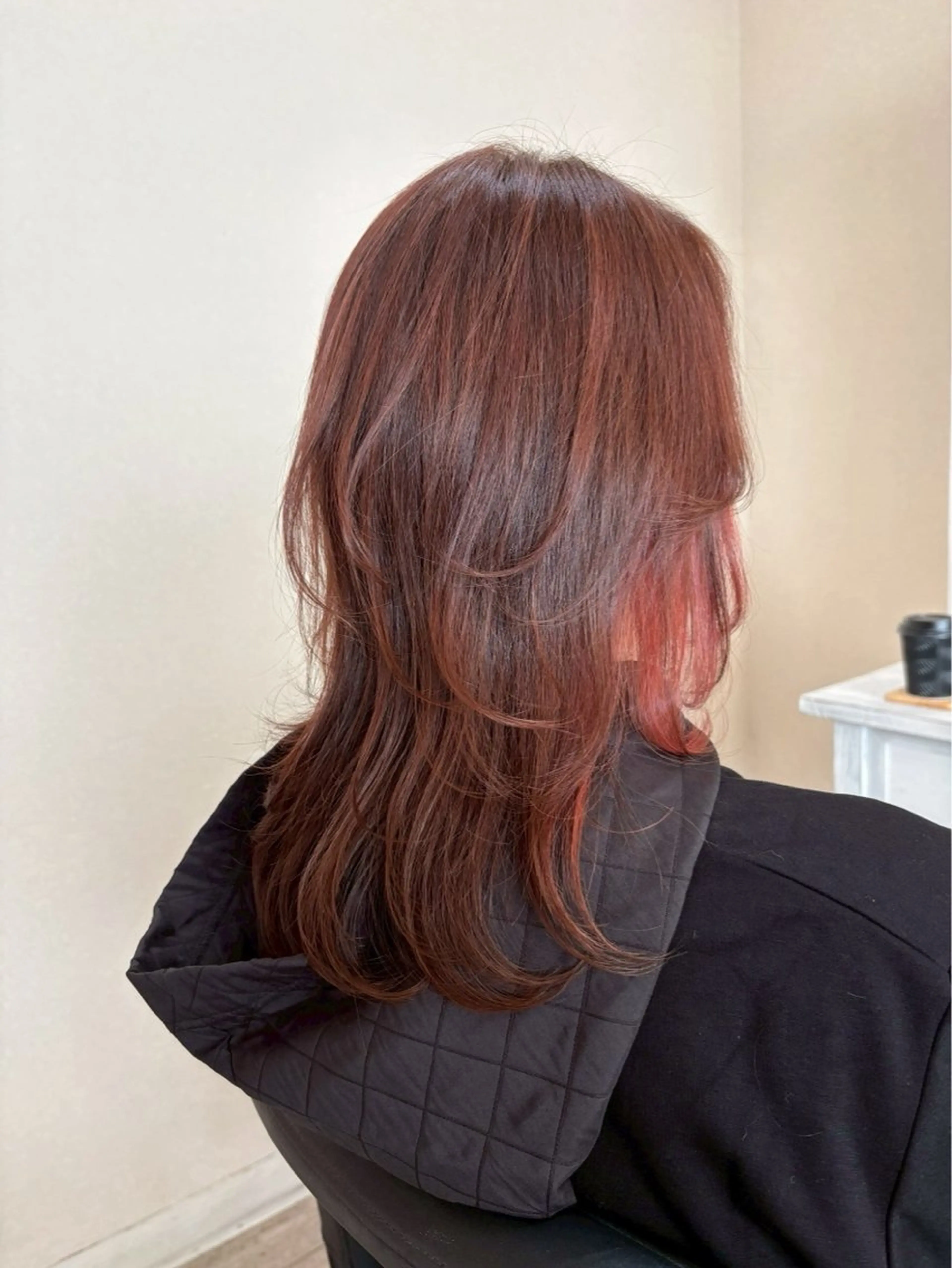 セミロング カラー YURA hairのヘアスタイル