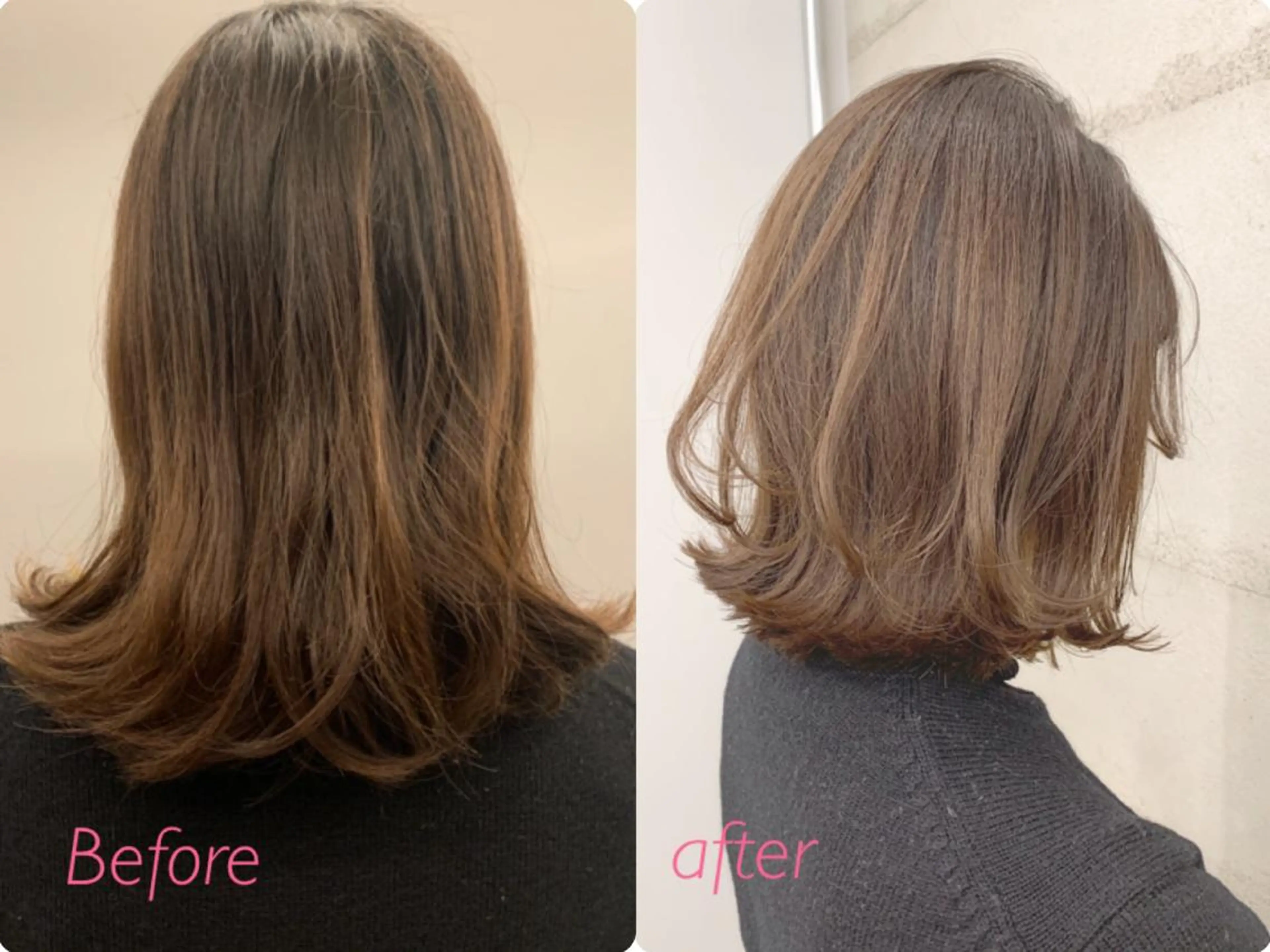 ショート 透明感/オリーブ/ グレージュ/YUKAのヘアスタイル