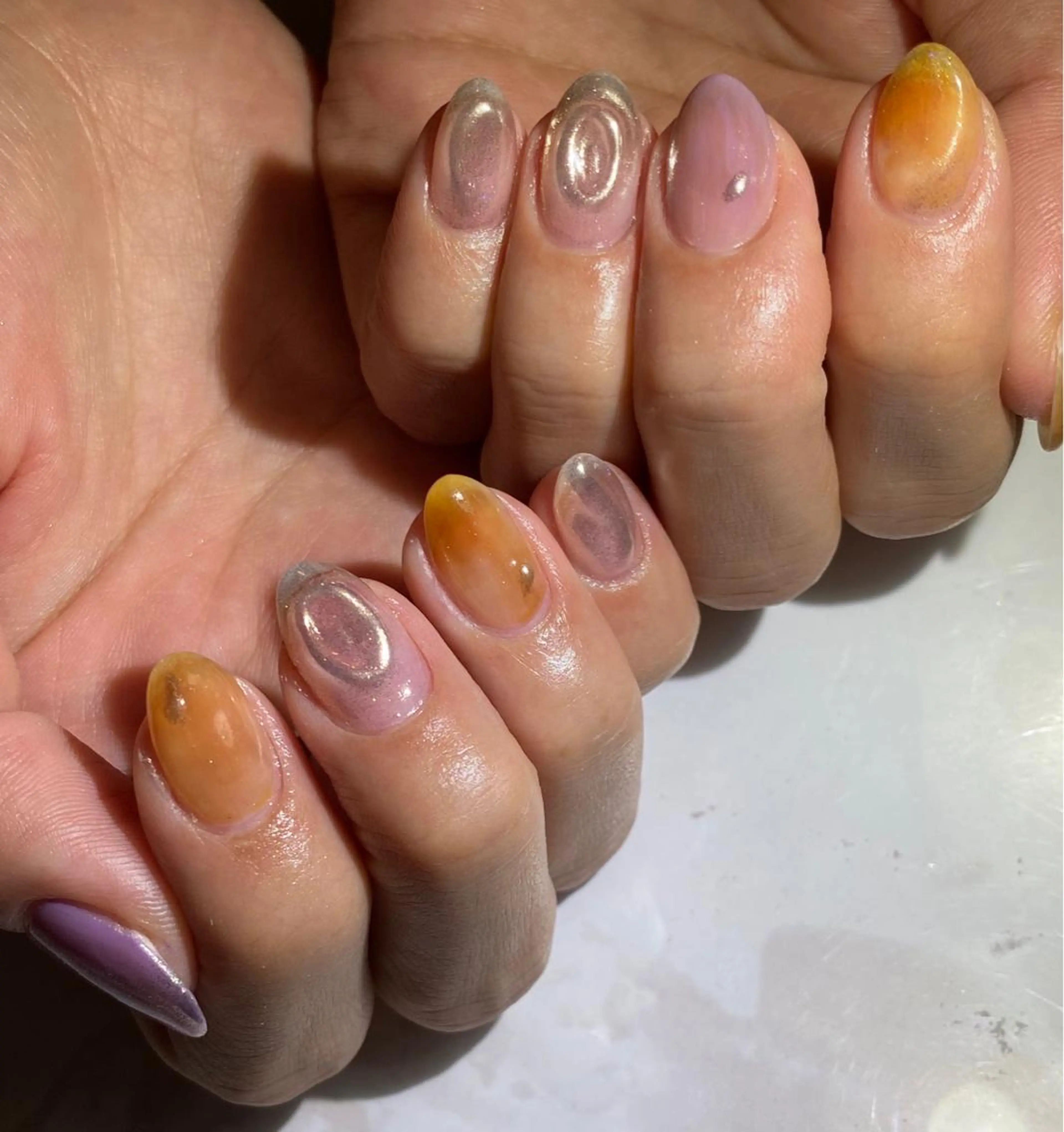 ネイル Lino+ ネイル&よもぎ蒸しのネイルデザイン