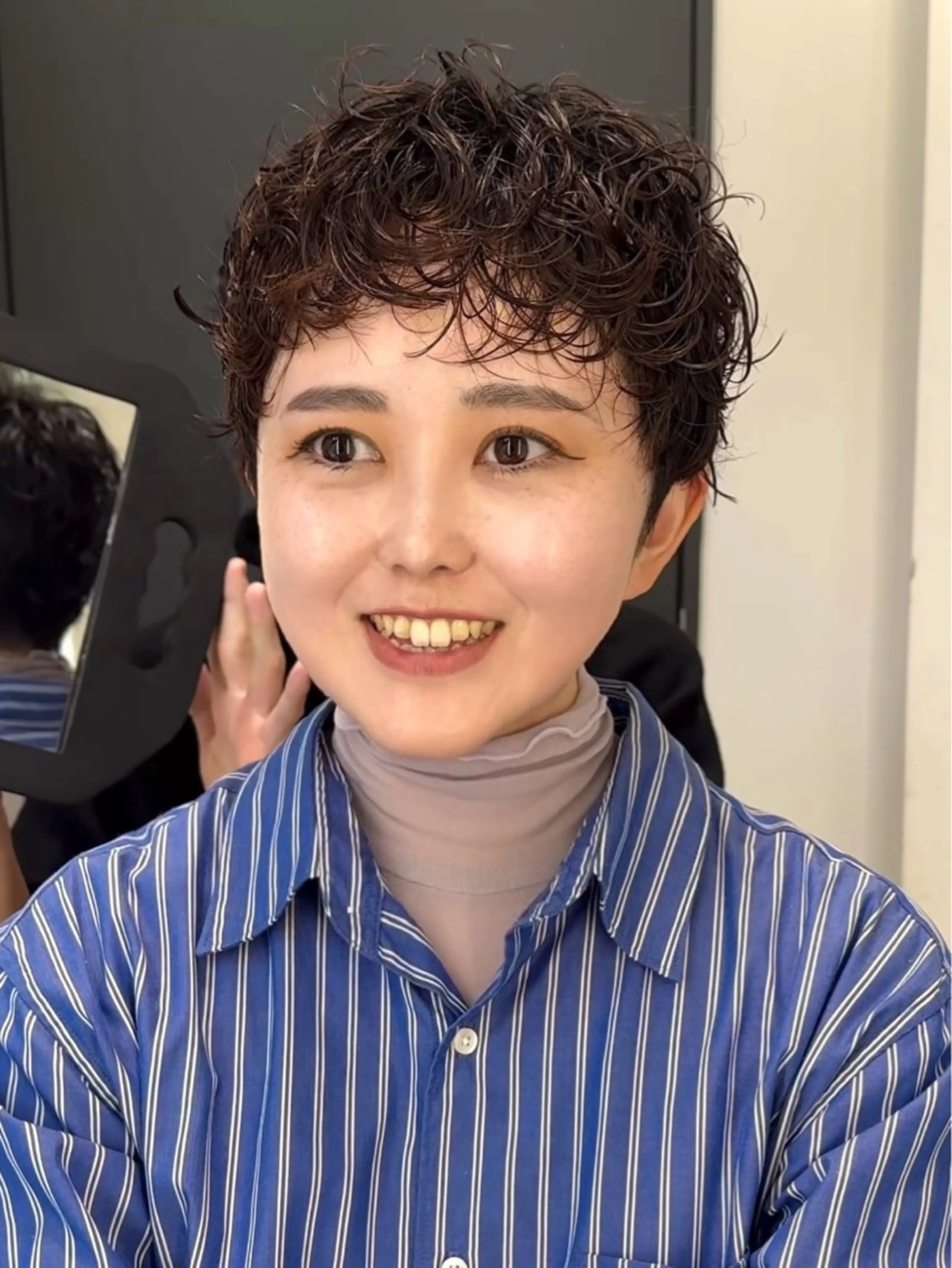 ショート パーマ 🌟ショートの匠/ お悩み解決🌟みねのヘアスタイル