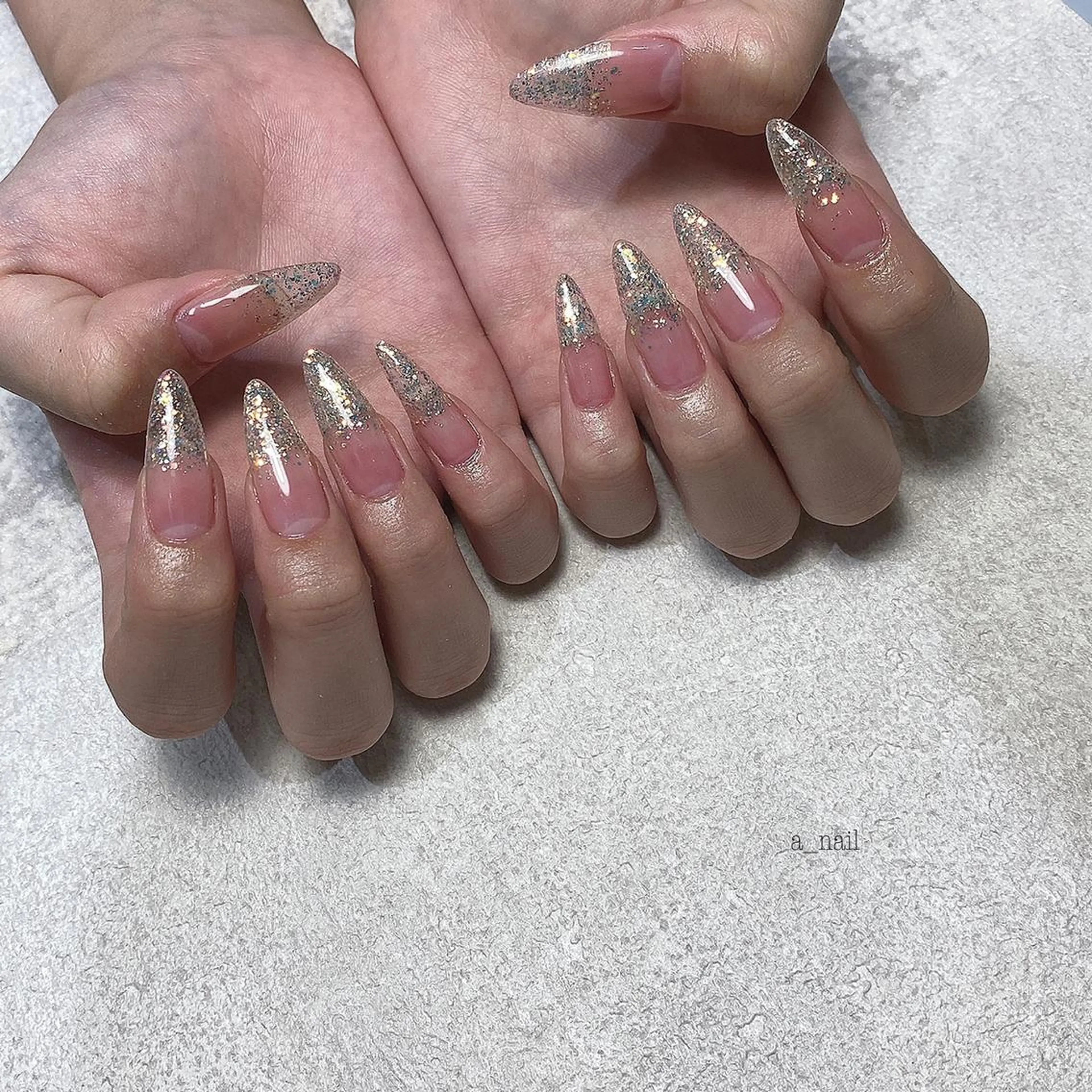 ネイル シンプルネイル 菅 恵奈のネイルデザイン