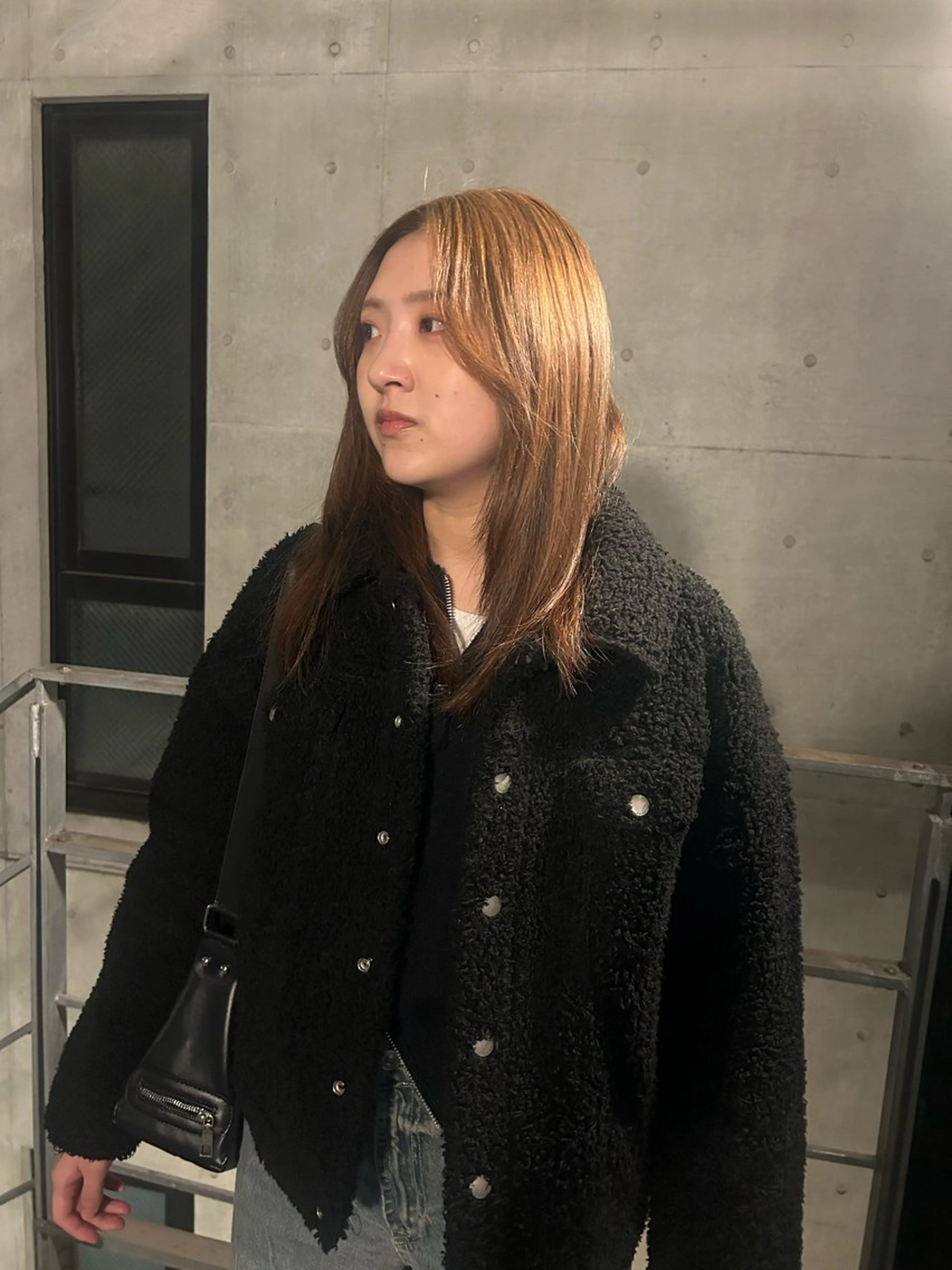 ロング カラー ベージュカラー yumeka🩶ボブ 暖色/透け感カラーのヘアスタイル