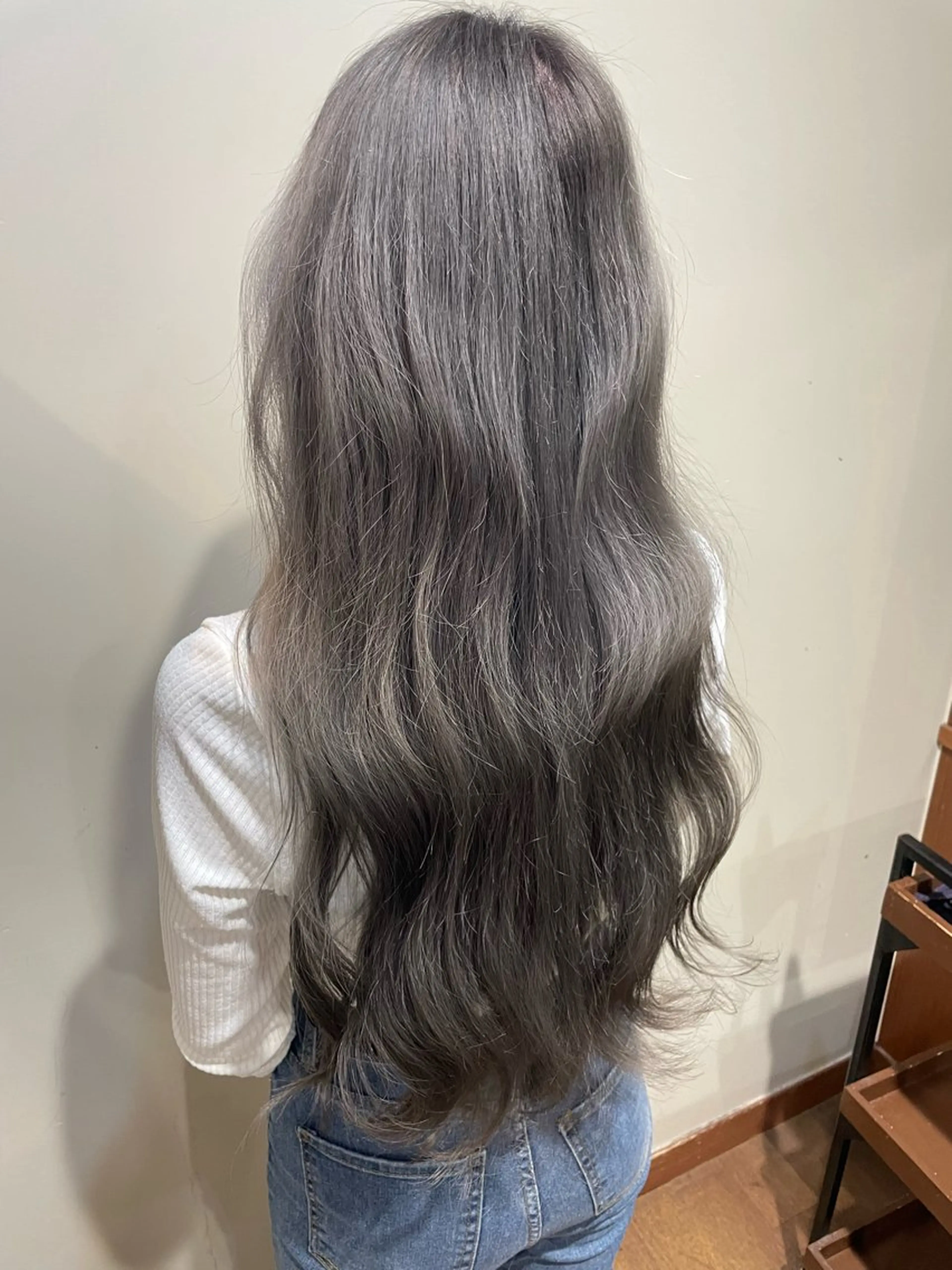 ロング カラー ブリーチ ヘアカラー トリートメント 羽田翔大/ブリーチ/ ボブカット/店長のヘアスタイル