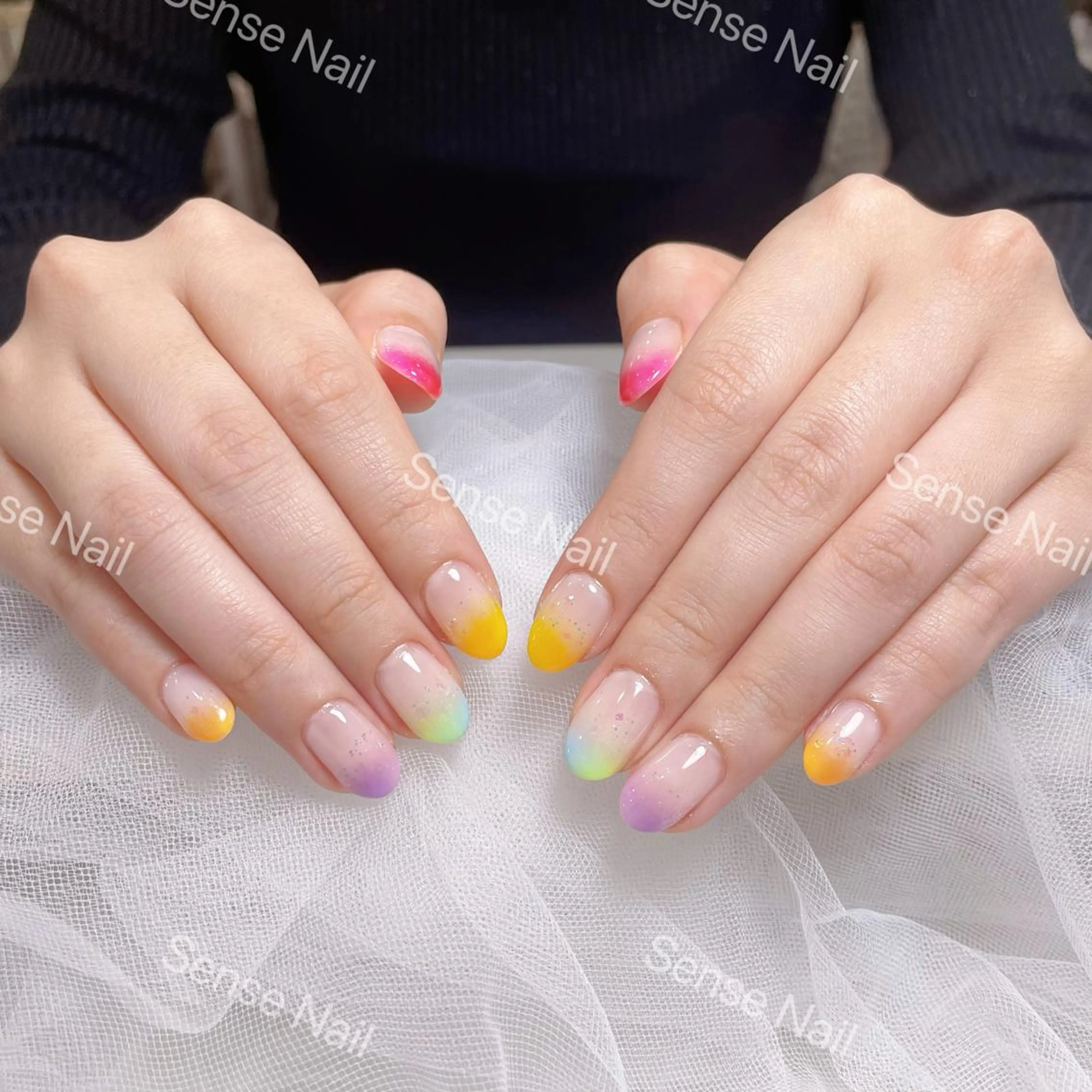 ネイル Queening 🦋のネイルデザイン