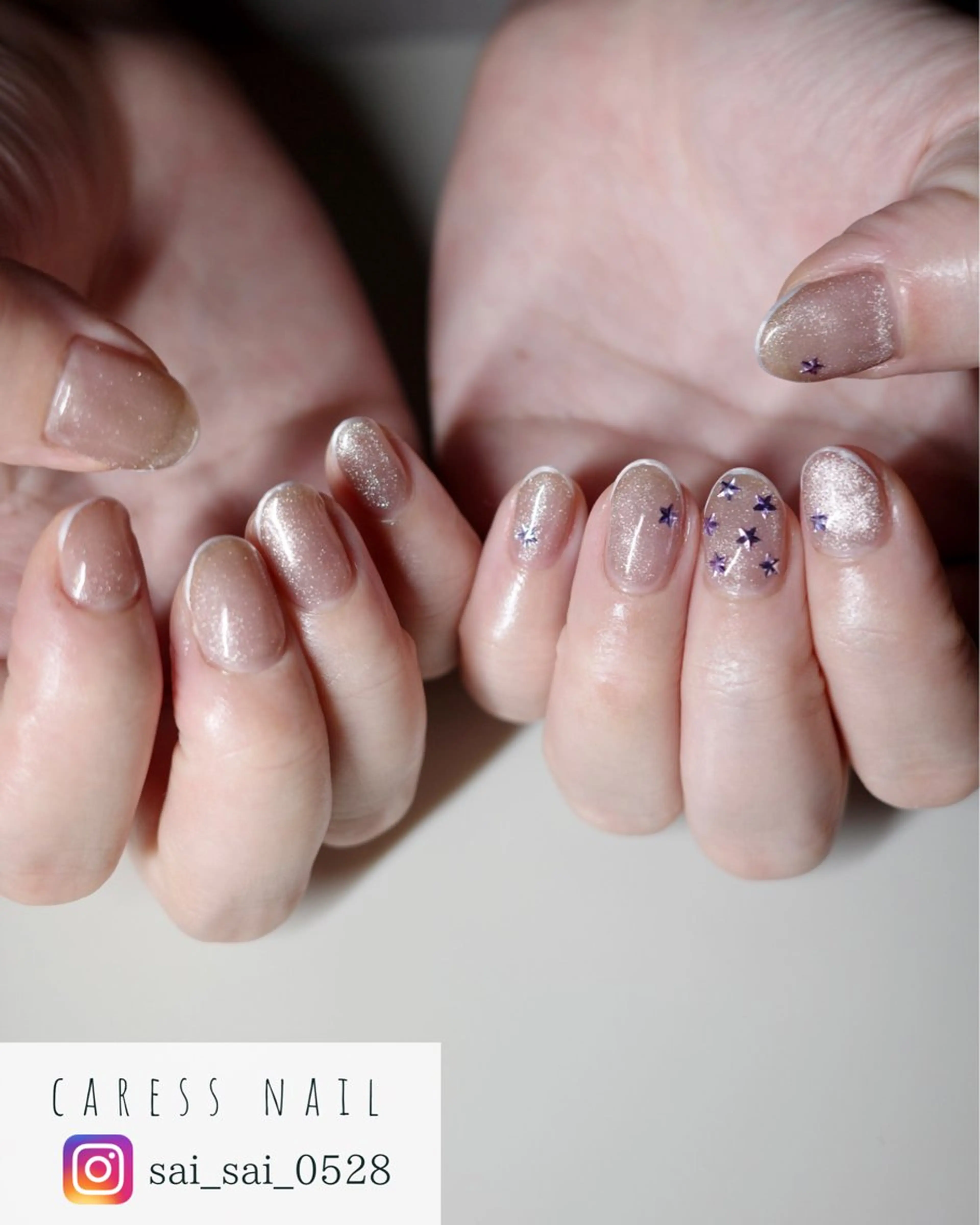 ネイル caress  nail カレスネイル　代々木上原所属・カレスネイル さいのネイルデザイン