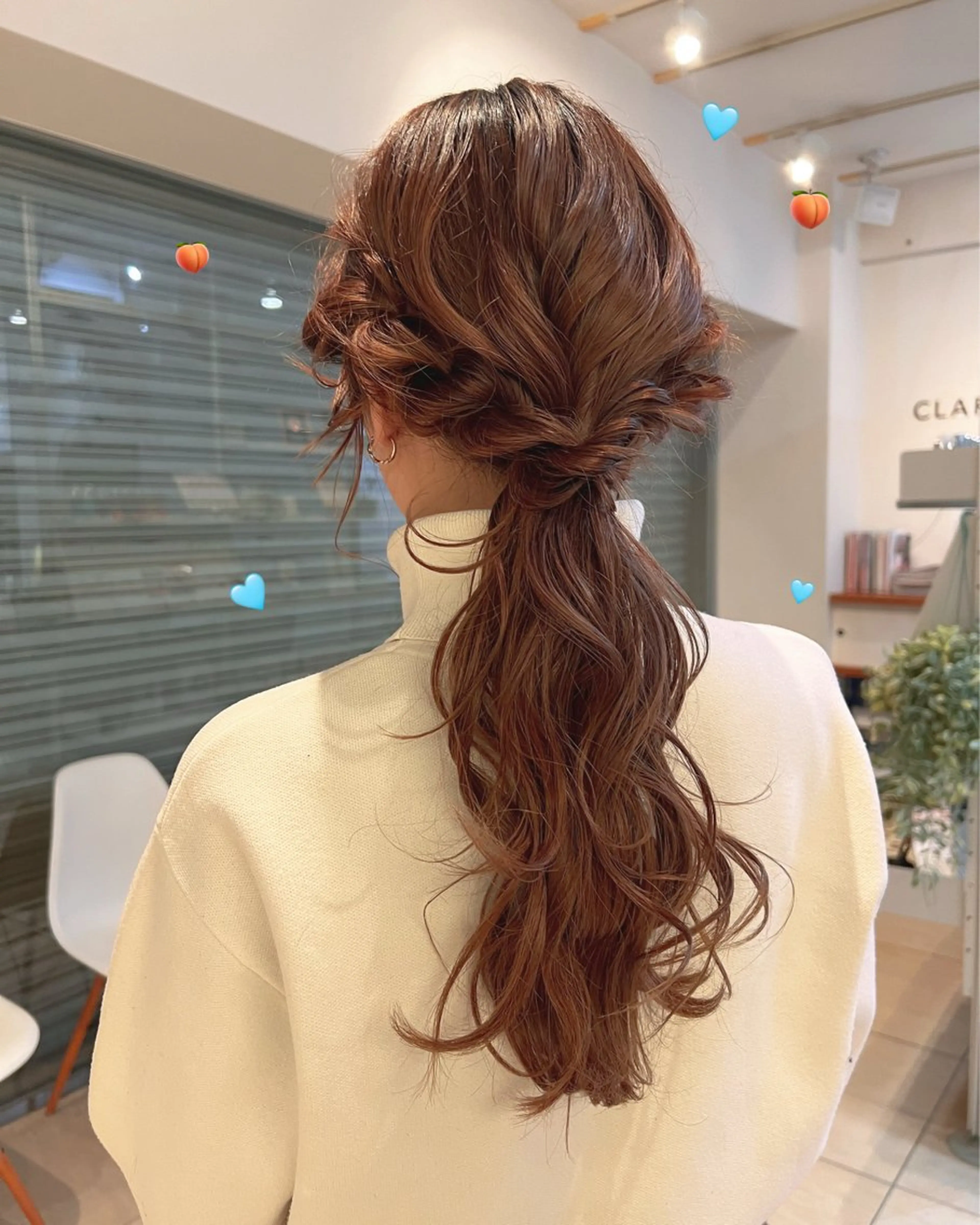 ロング カラー リリカ🐈‍⬛ブリー チカラー/上永谷のヘアスタイル