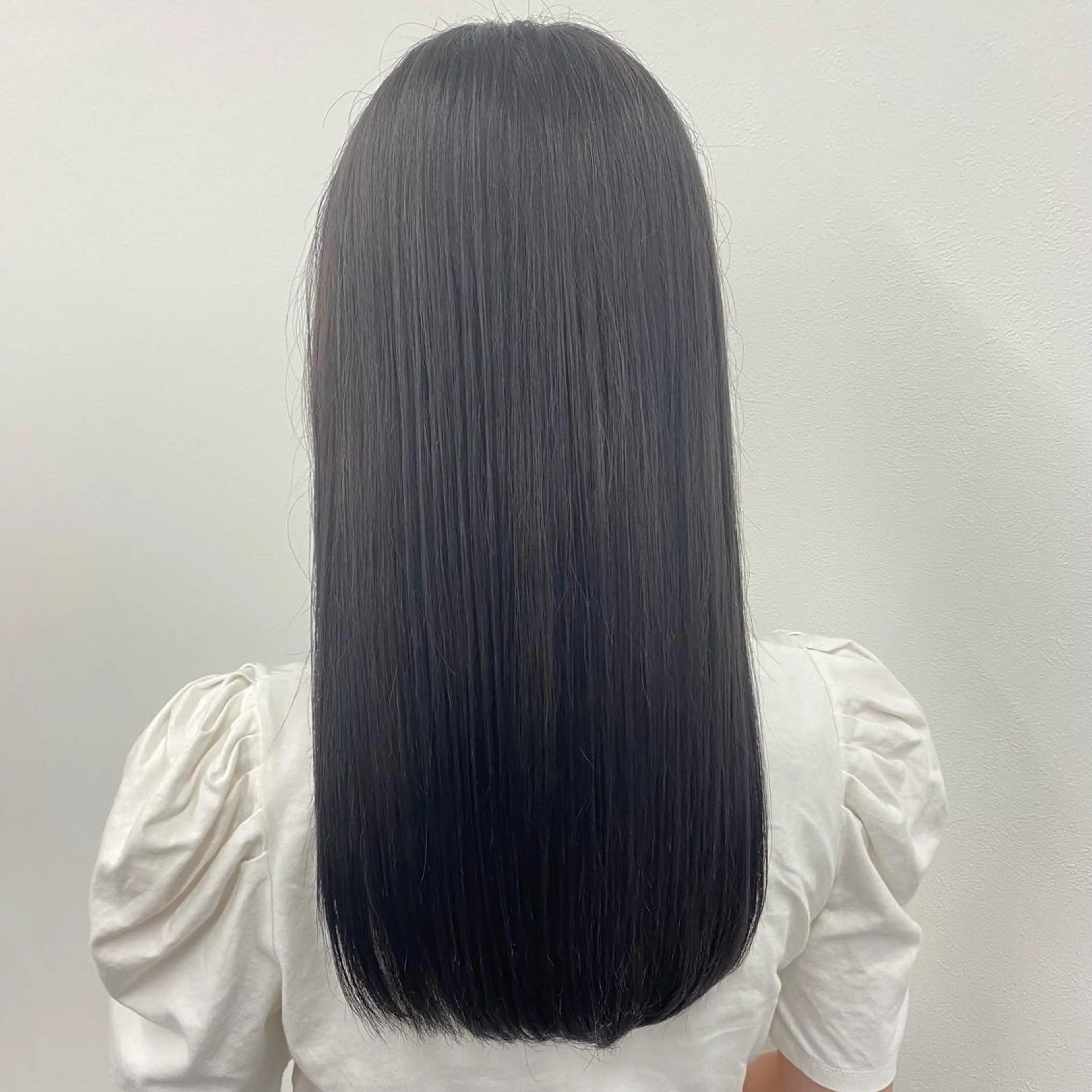 セミロング カラー ✨透明感、艶髪ヘア✨ 韓国ヘア特化💖のヘアスタイル